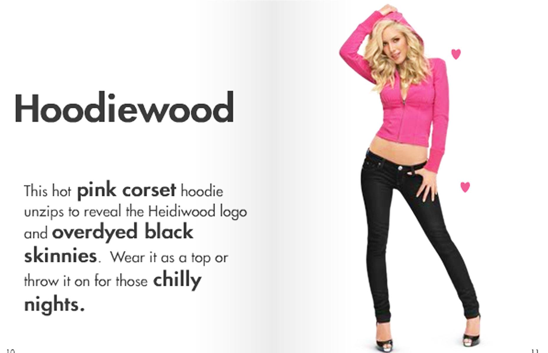 Heidi Montag's Heidiwood fashion line