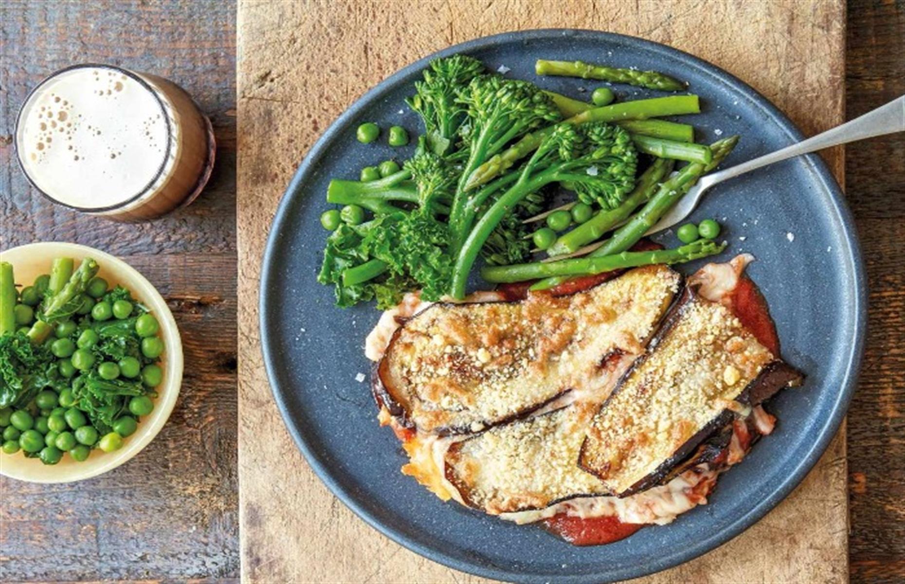 Aubergine Parmigiana