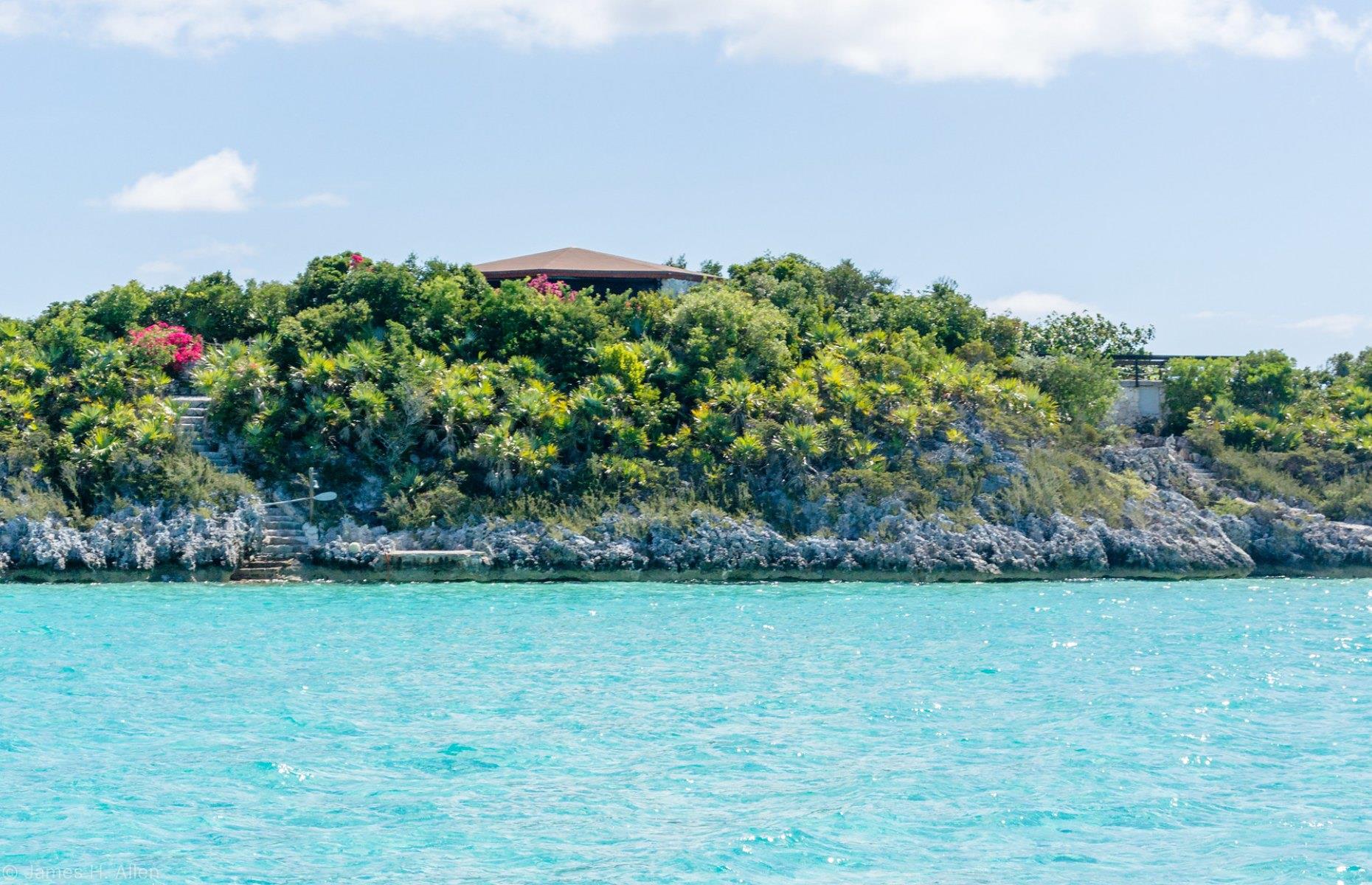 Johnny Depp’s private Bahamas island