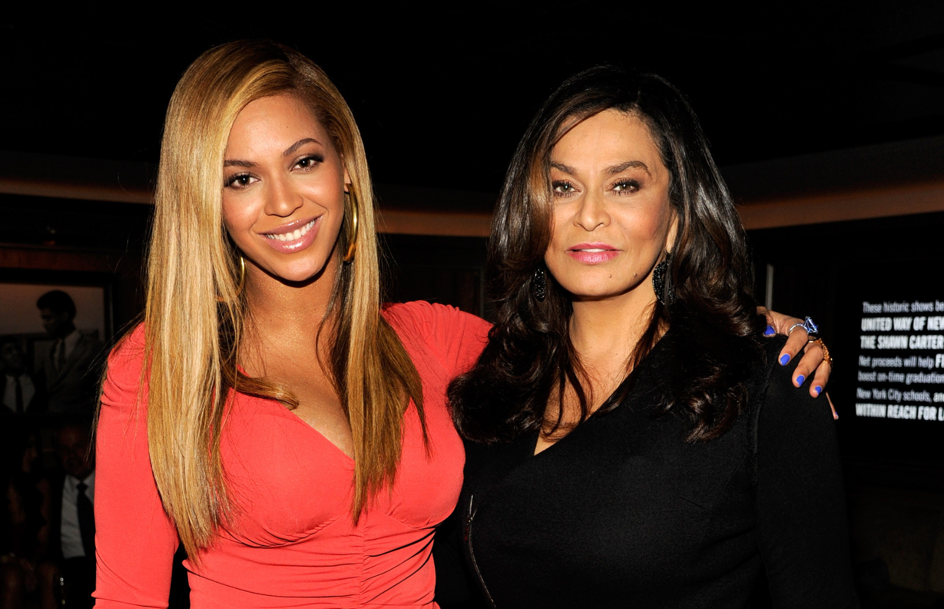 Beyoncé and her mum, Tina Knowles