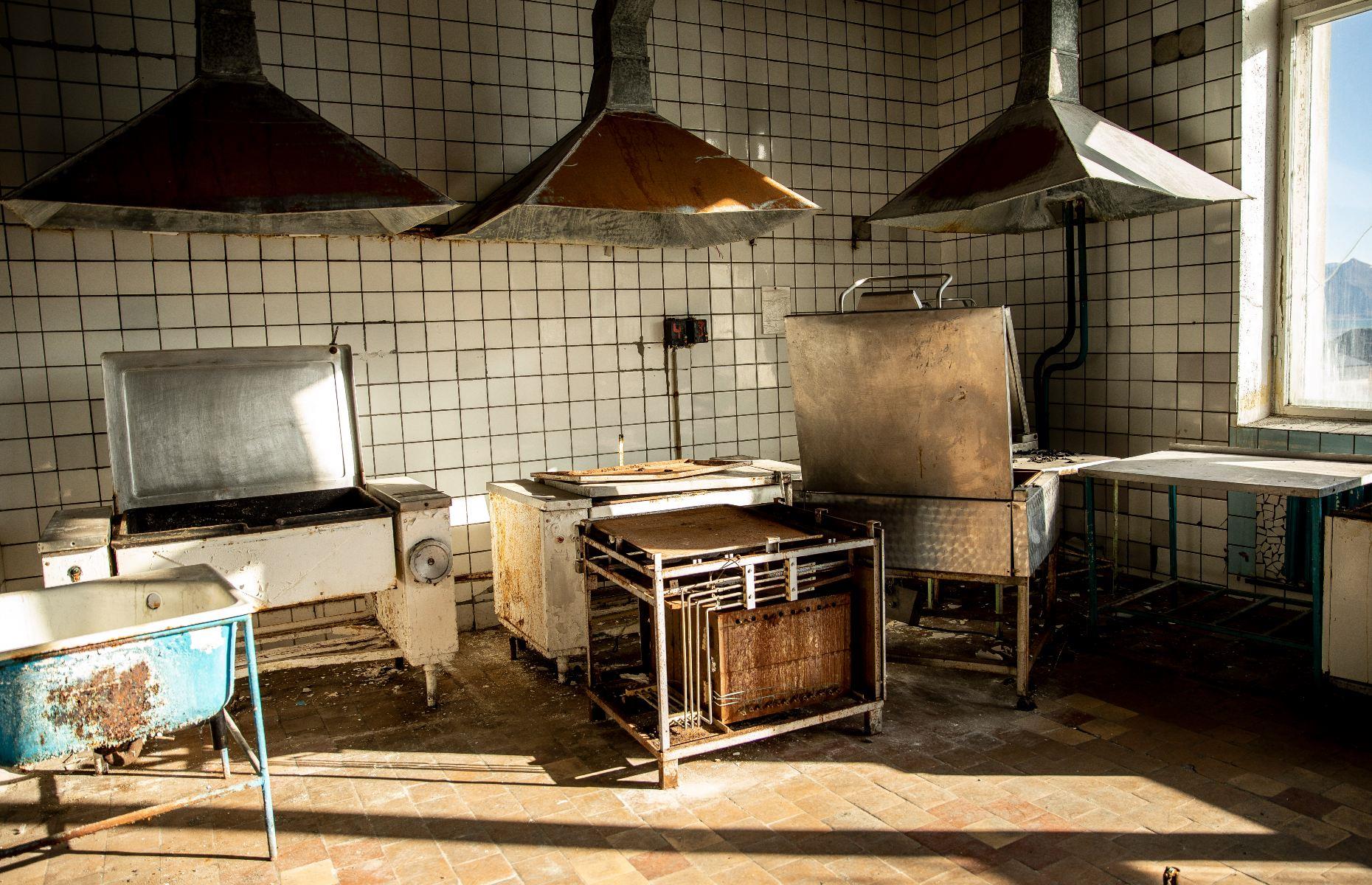 Kitchen cafeteria