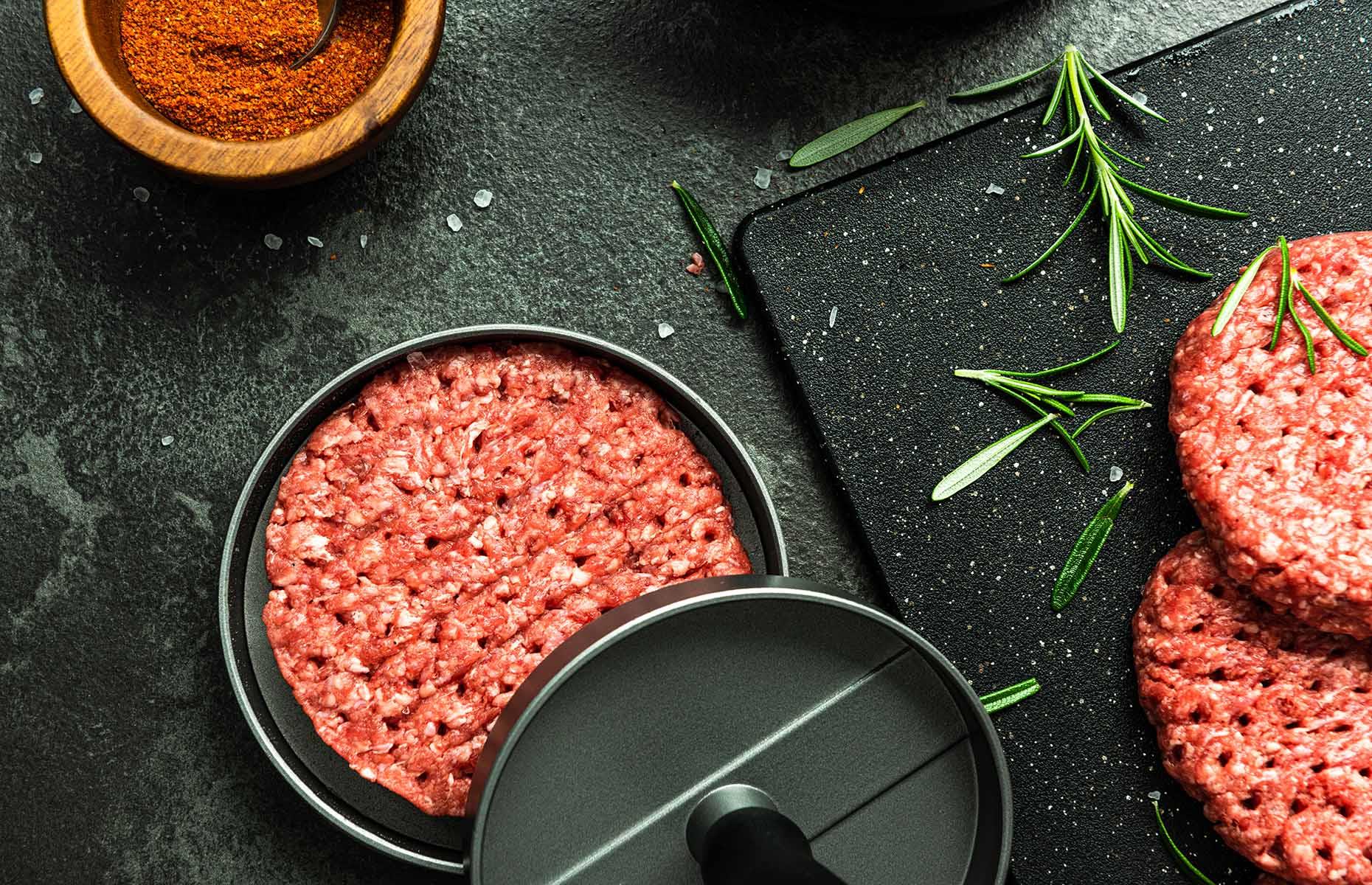 26. Burger press