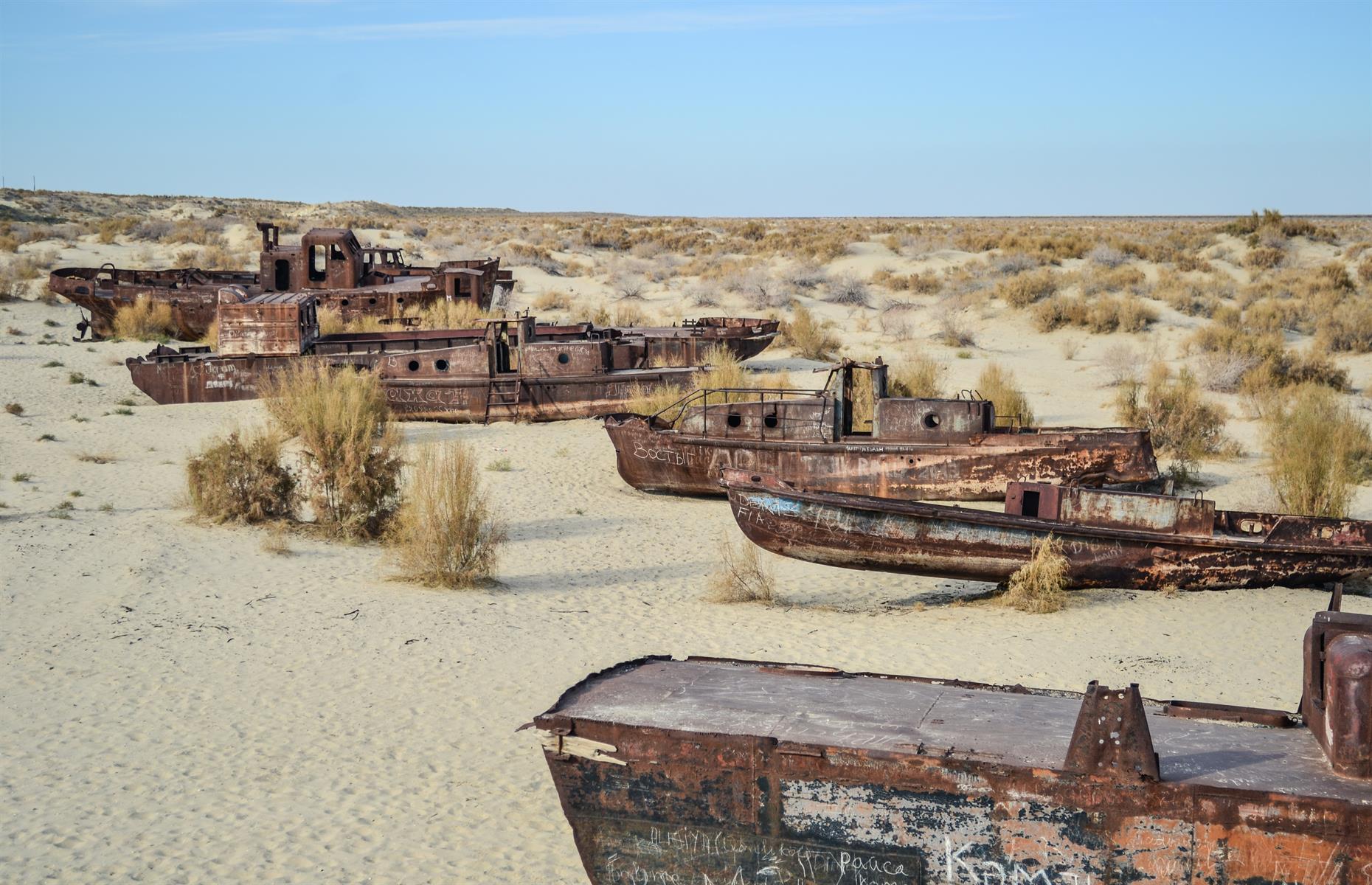 Aral Sea, Aral Sea Basin, Kazakhstan