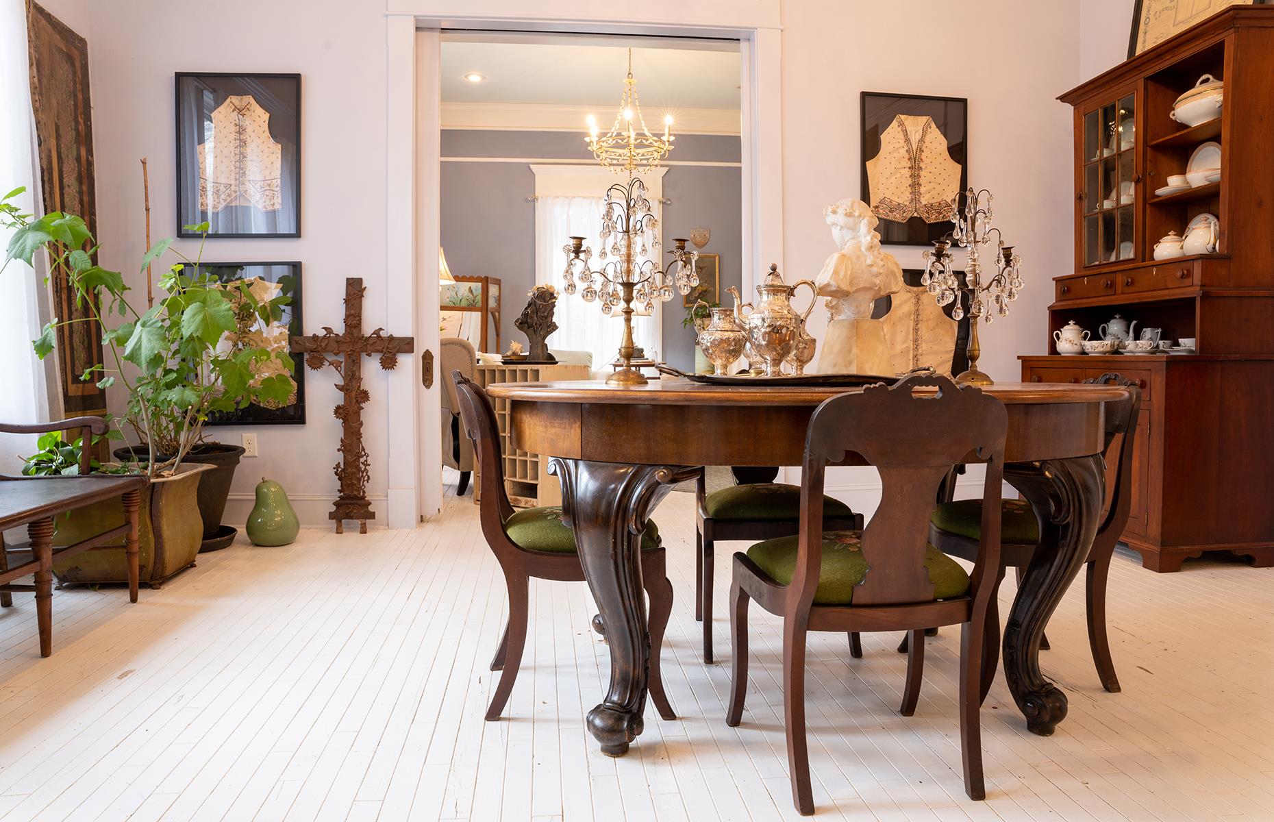 After: the dining room