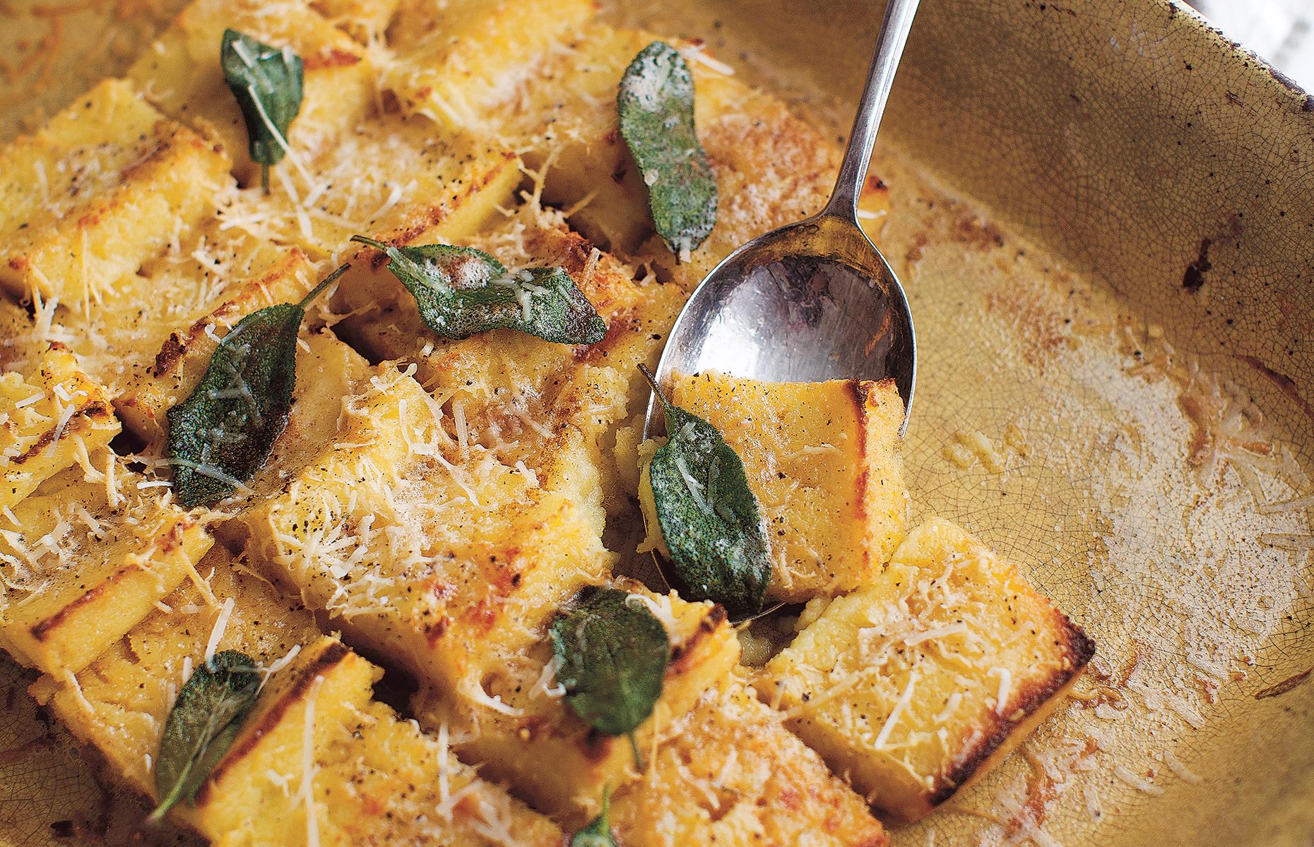 Side: semolina gnocchi