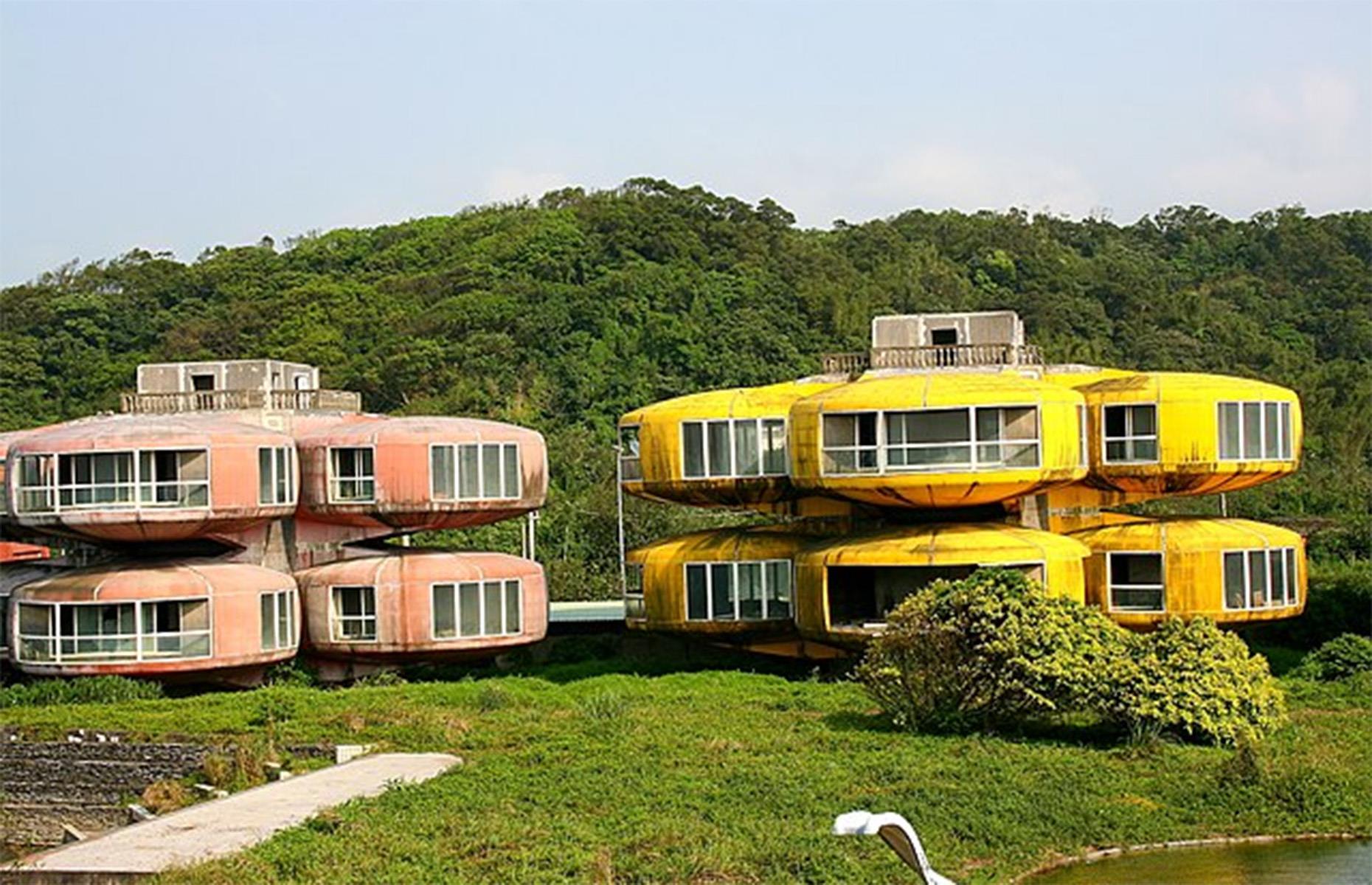 Casas ovni de Sanzhi, Taiwán
