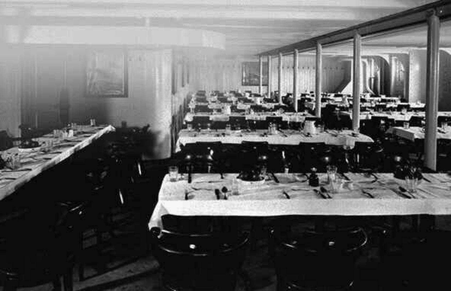 Steerage: dining room
