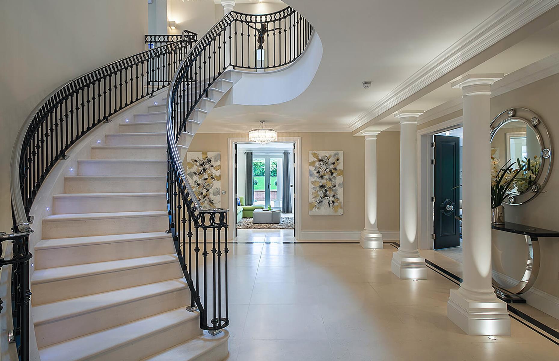 Traditional stone staircase - Ianknapper.com  - staircase ideas