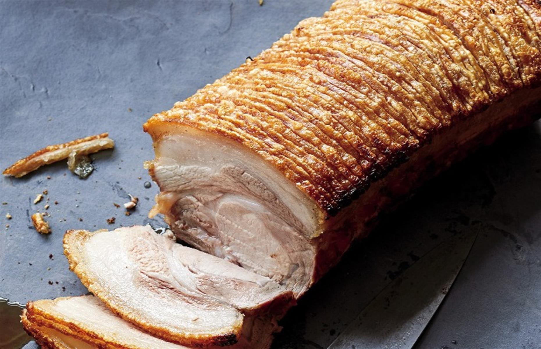 Roast pork loin