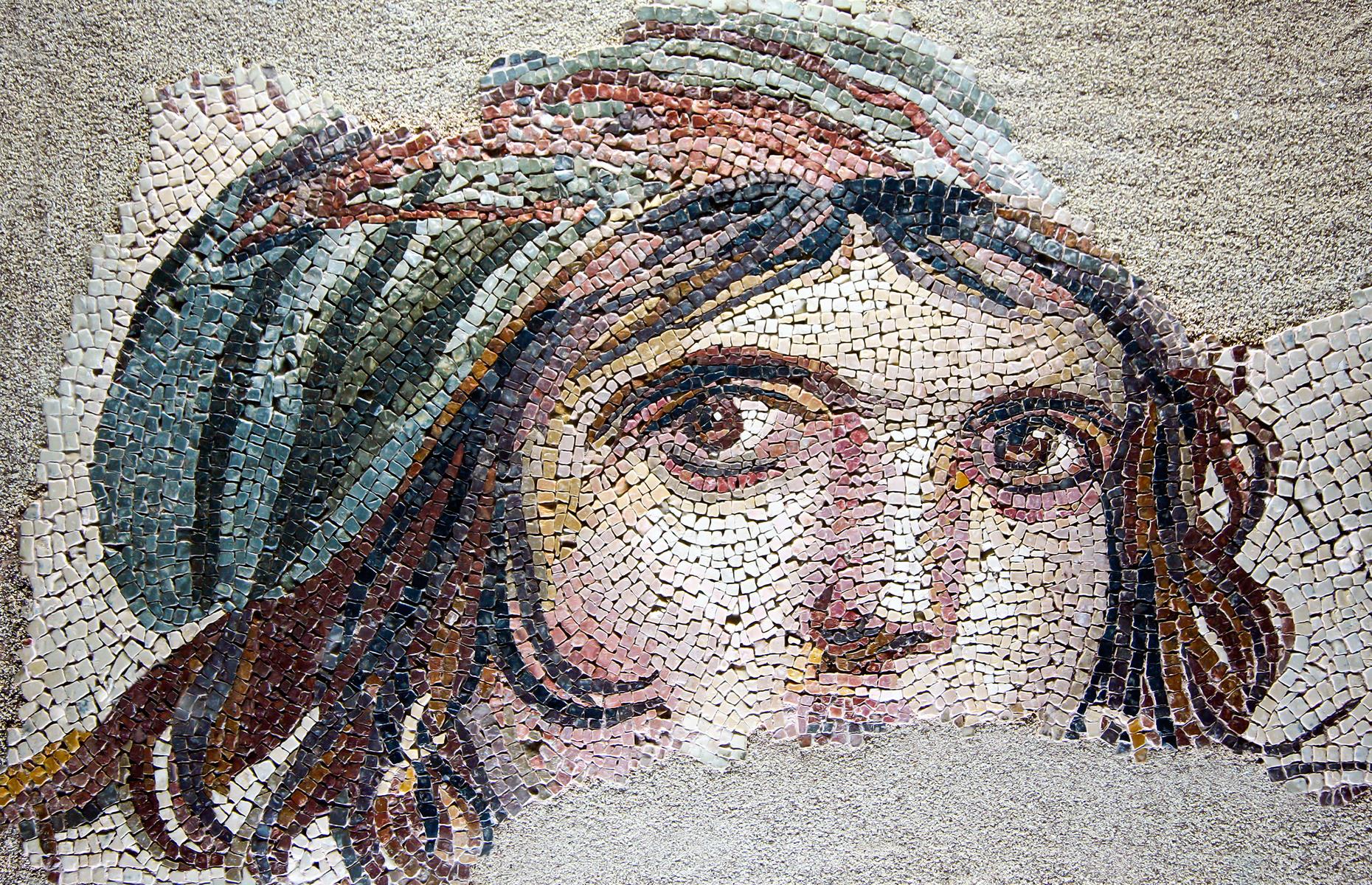 The Zeugma mosaics, Turkey, 1992