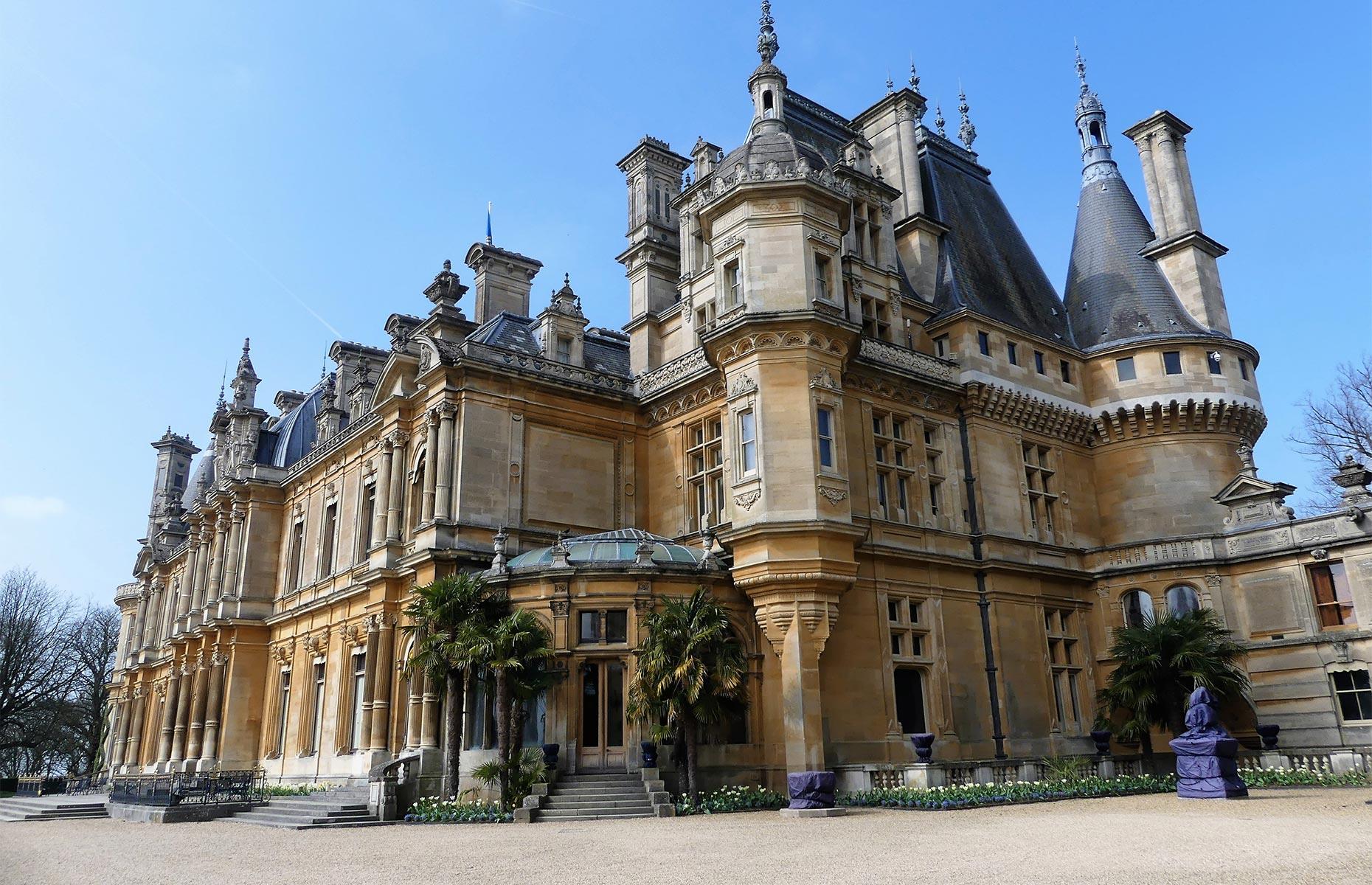 Die Vorlage: Waddesdon Manor, Buckinghamshire, Großbritannien