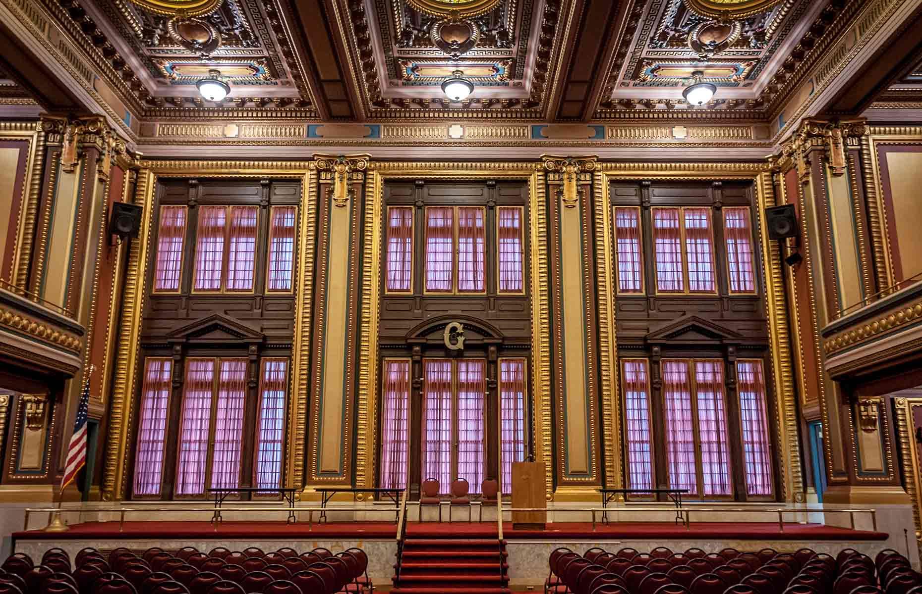 Masonic Hall NYC, New York, USA