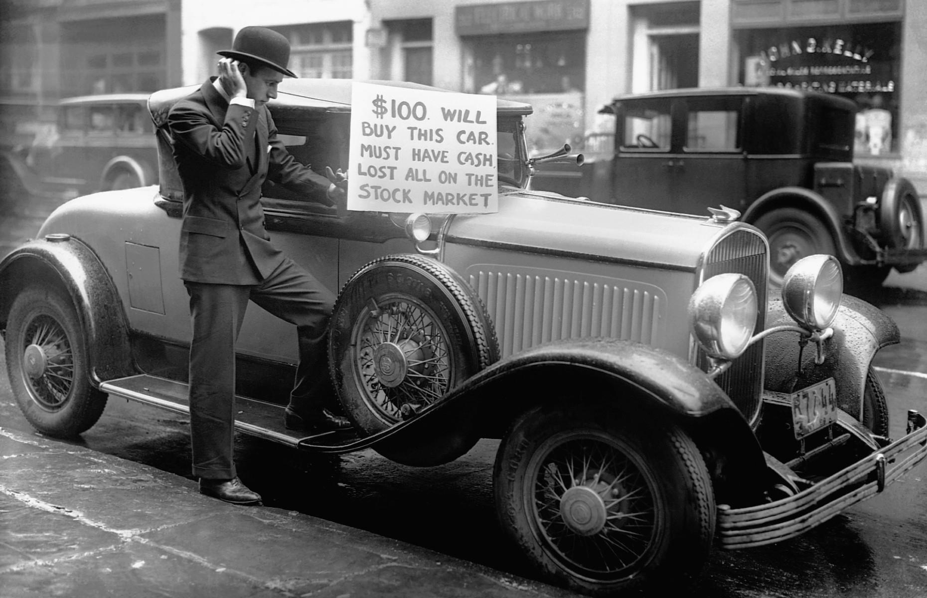 1929: The Great Depression begins