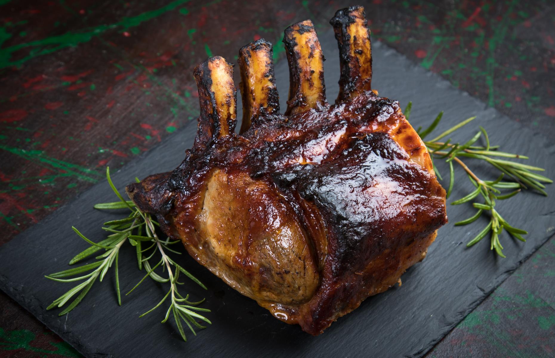 Pork cuts: rack 