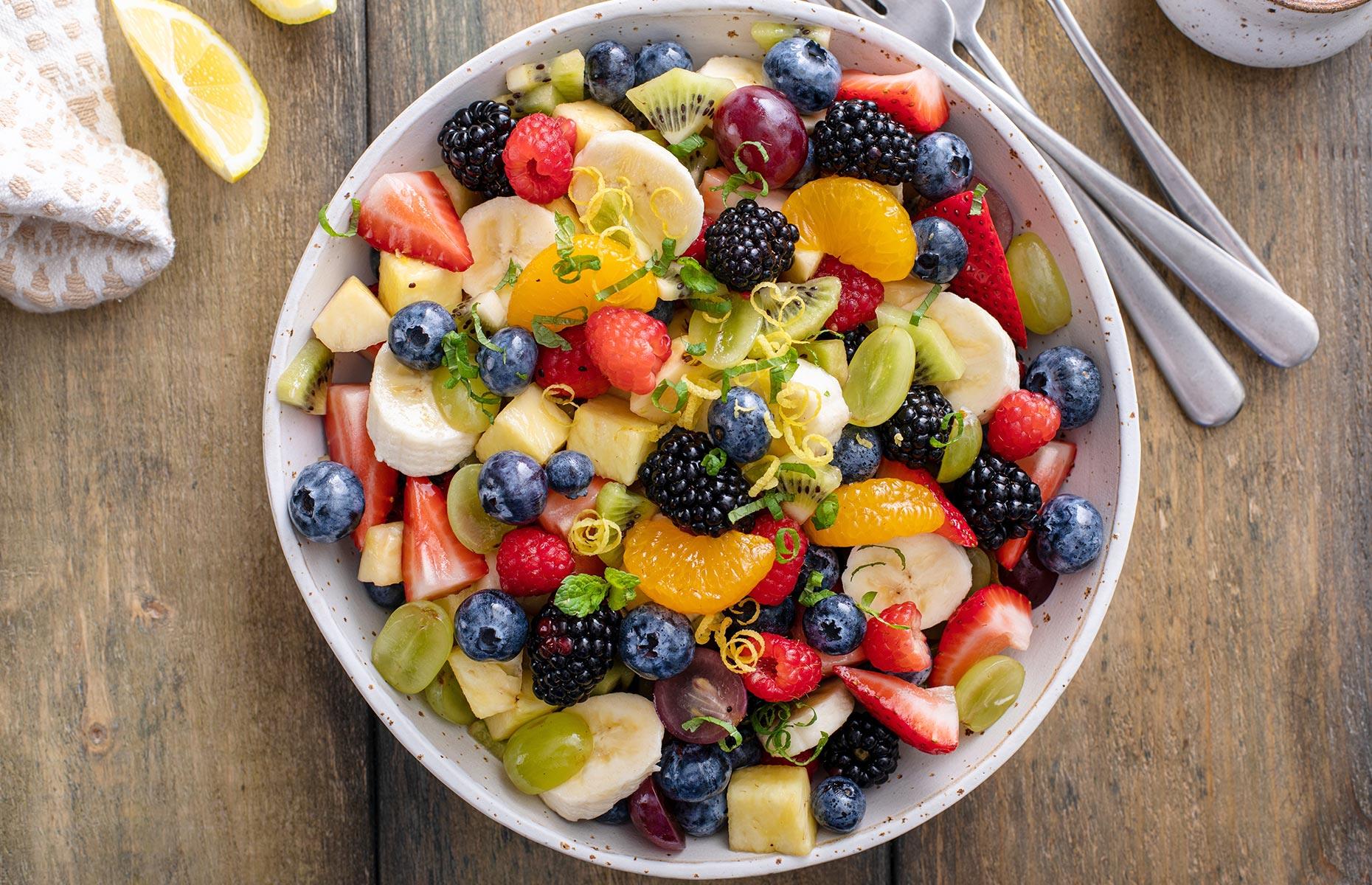 7. Eat more fruit – especially blueberries