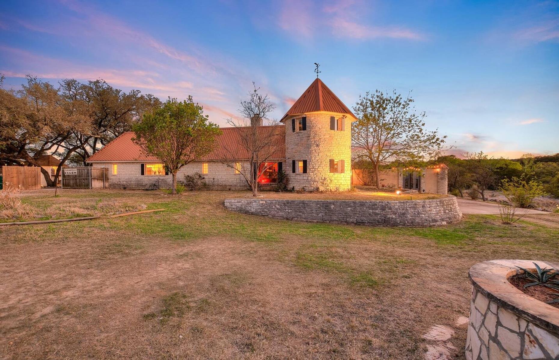 Hill Country Castle, Texas, USA