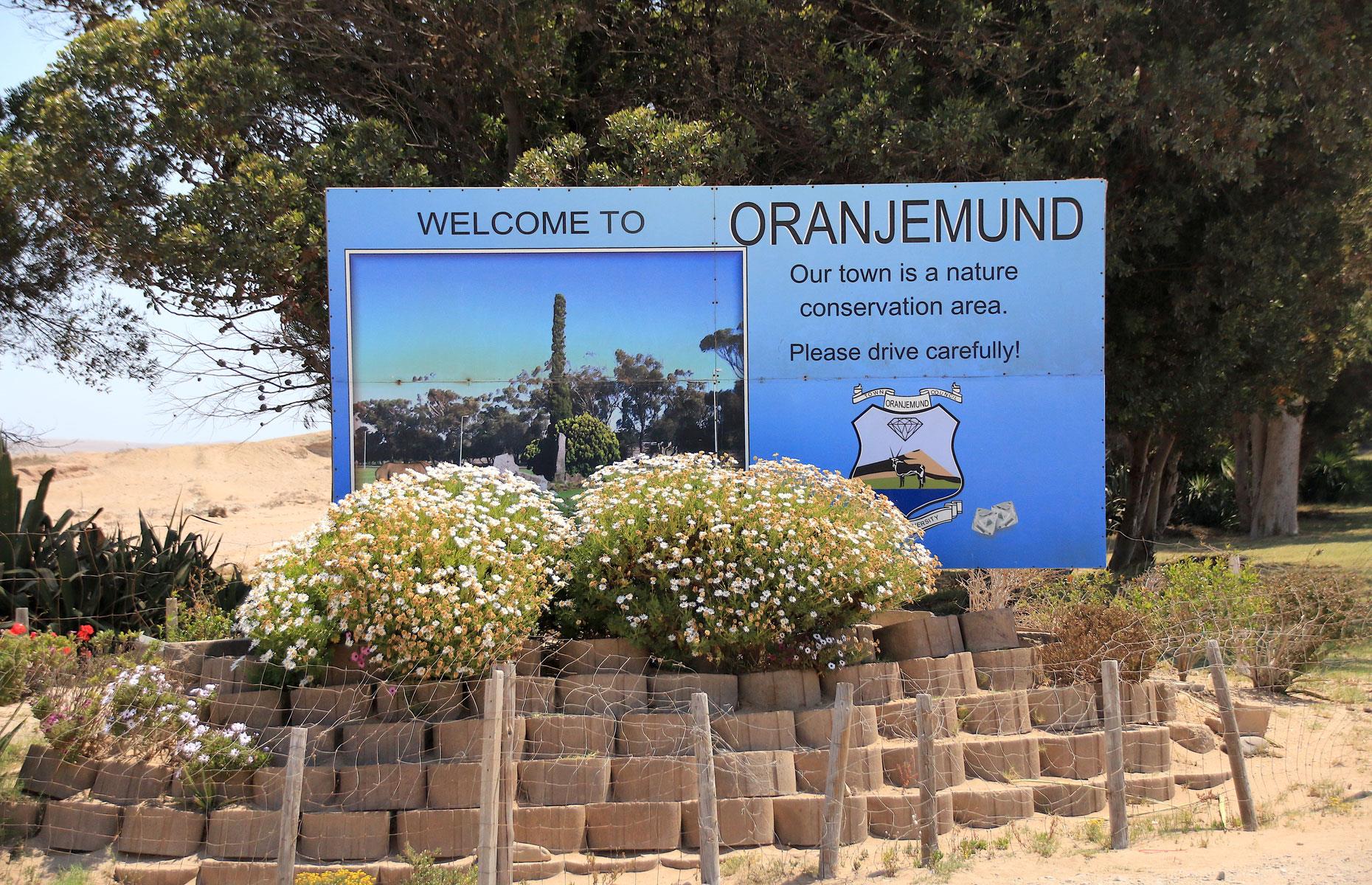 Oranjemund, Namibia: De Beers