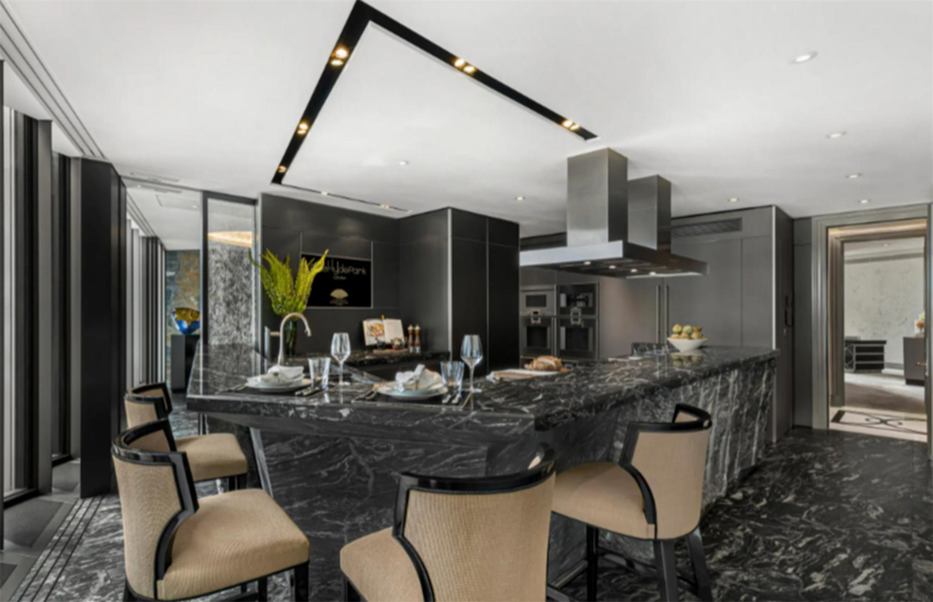 One Hyde Park, Londres, Reino Unido: valor estimado $230 millones (unos 213,9 millones de euros)
