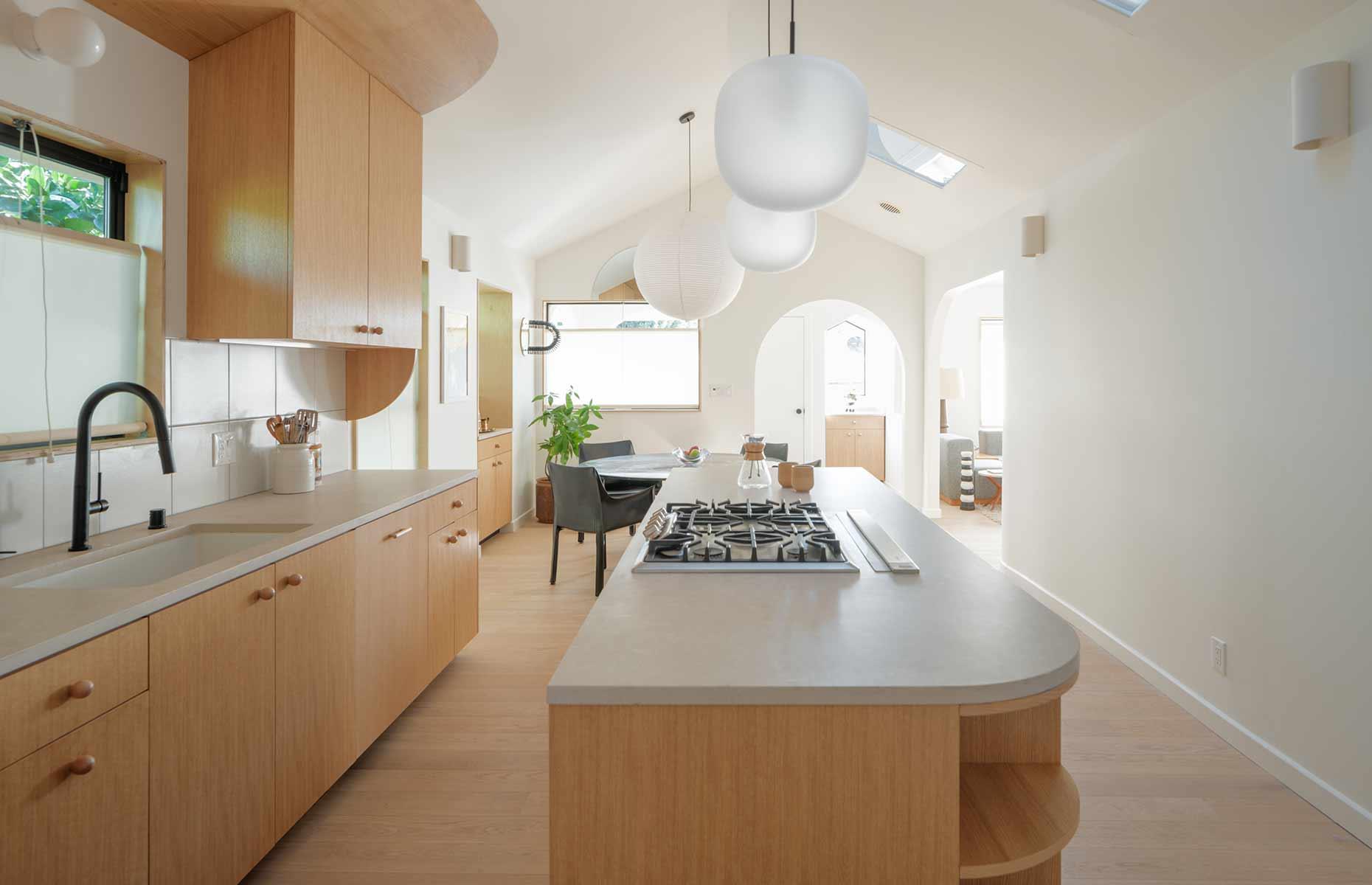 Casa suburbana: Decisiones de diseño divertidas