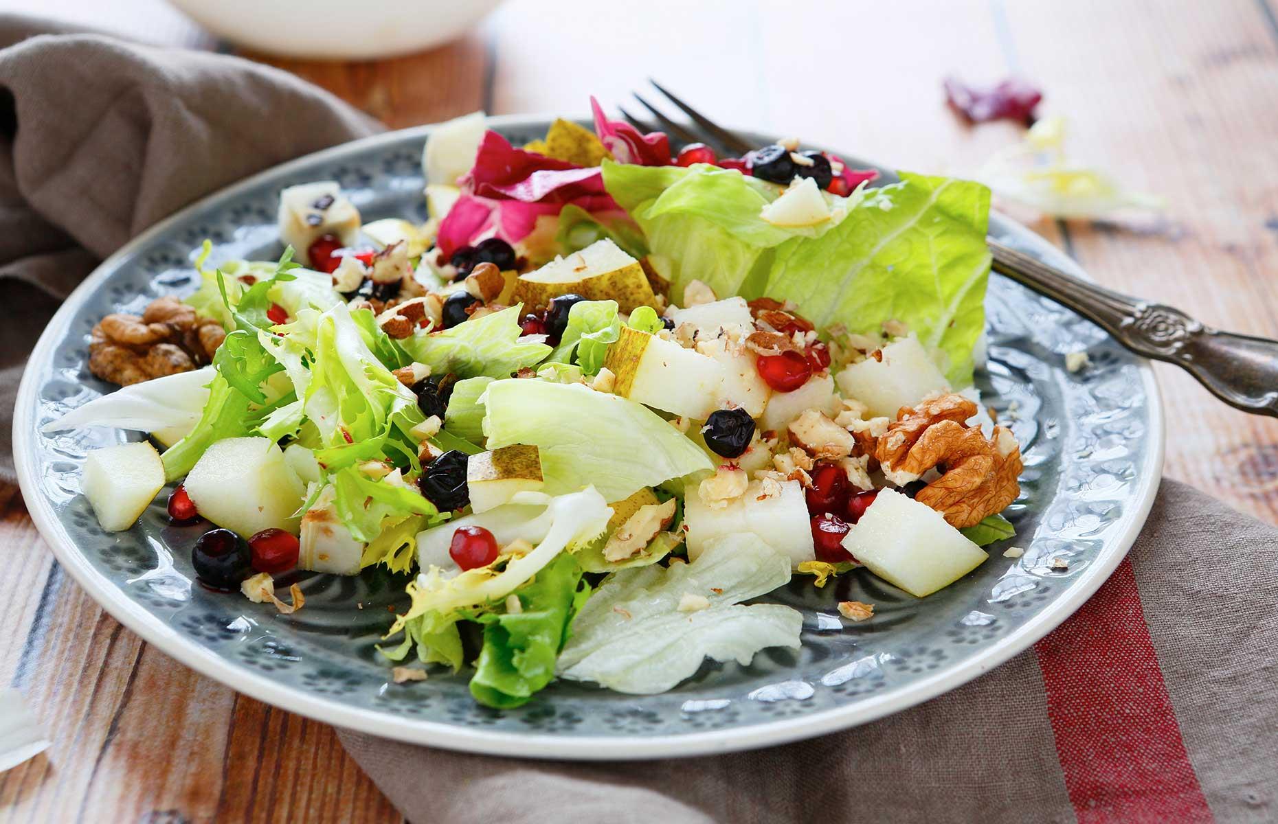 Apple and pear salad