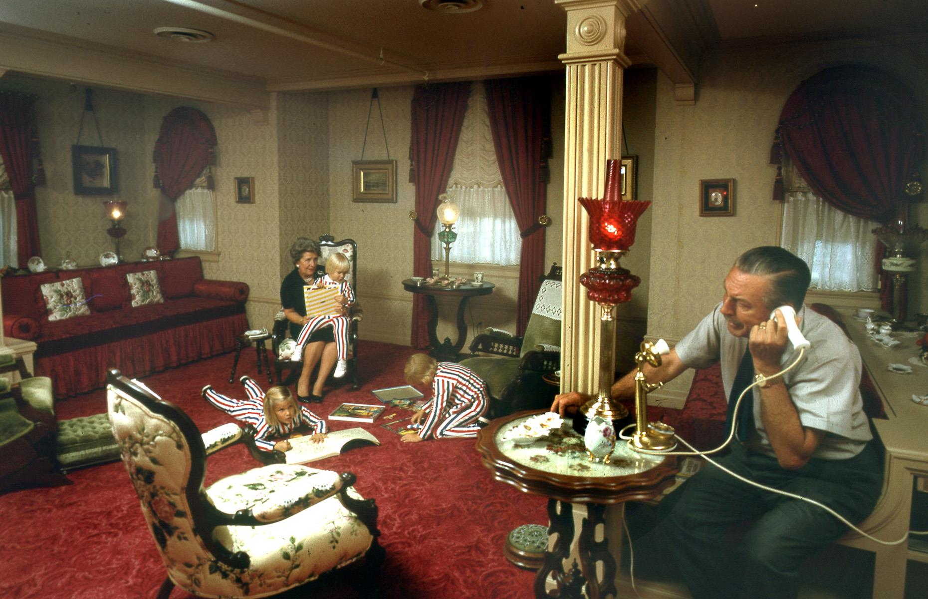Walt Disney's secret fire station apartment