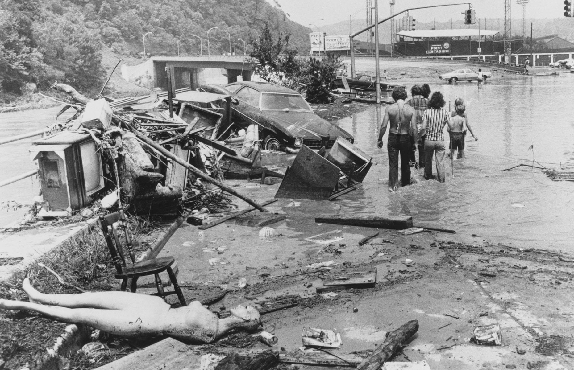 1977: Johnstown Flood, Pennsylvania