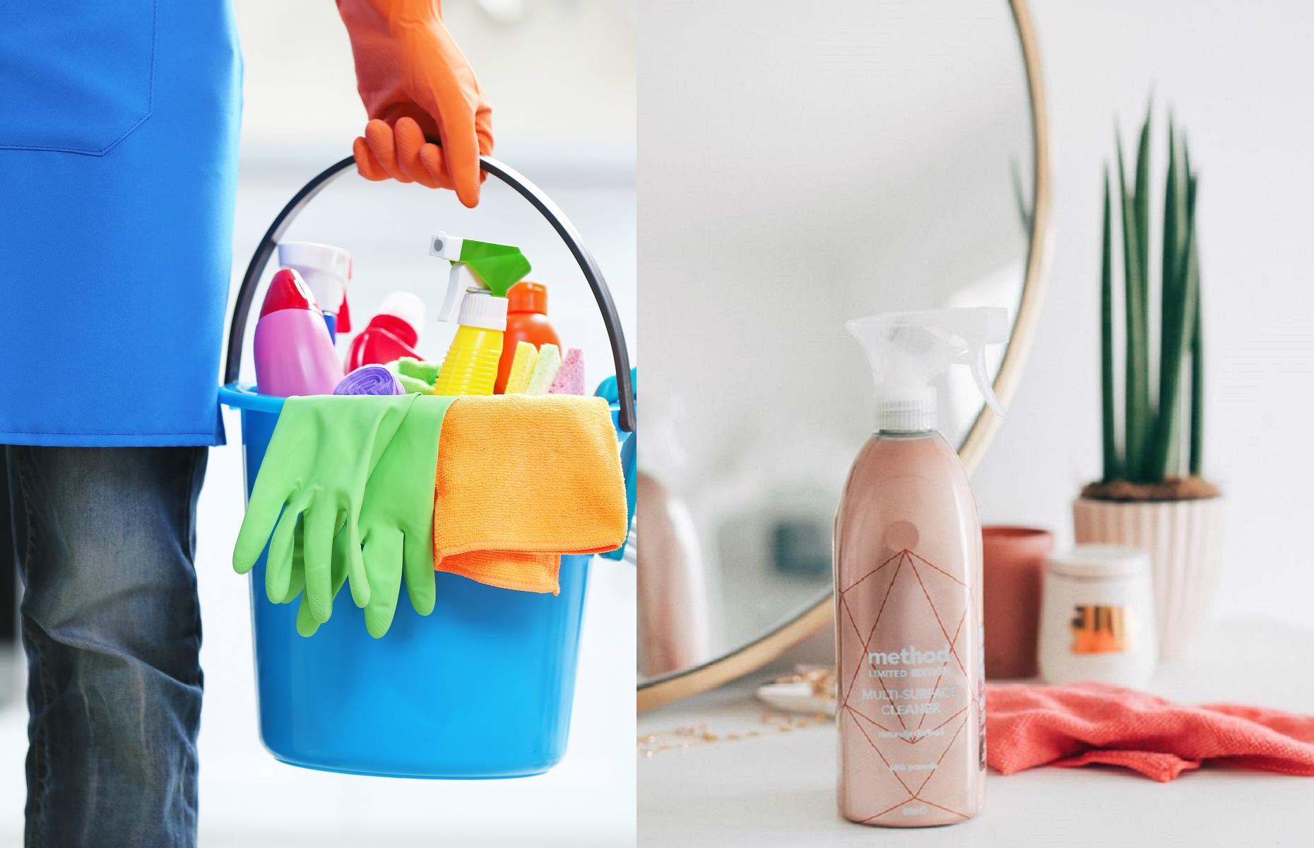Swap harsh cleaners for eco versions