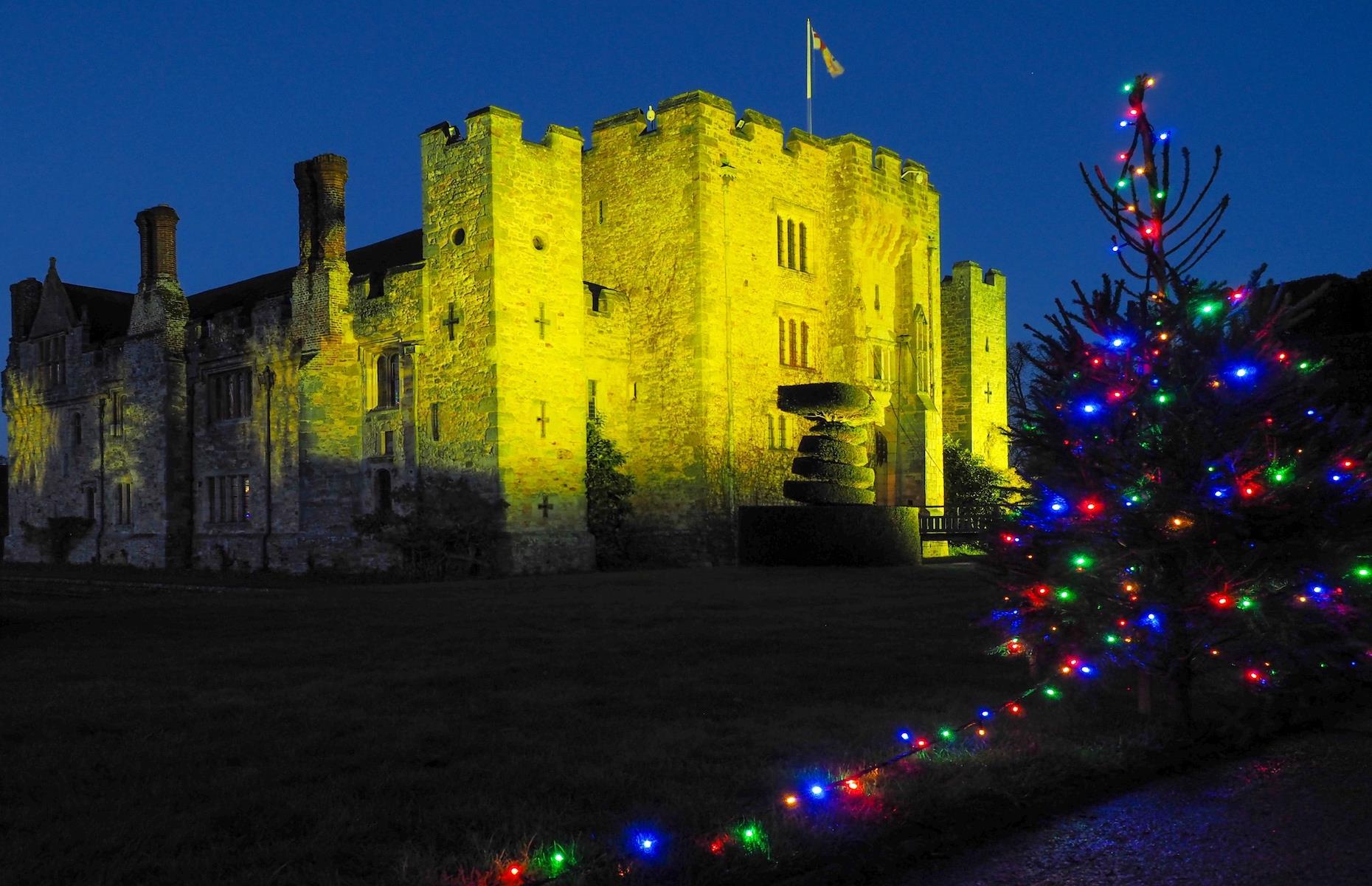 Christmas at Hever Castle, Kent