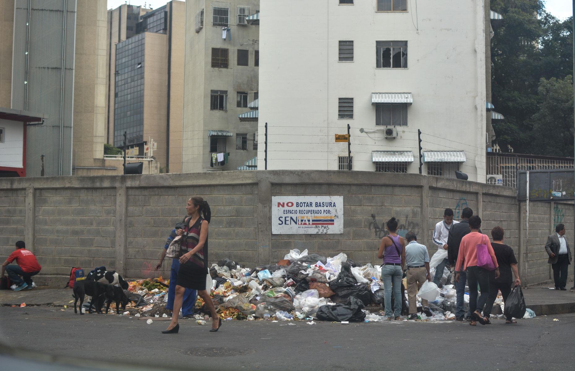 Venezuela's shrinking economy