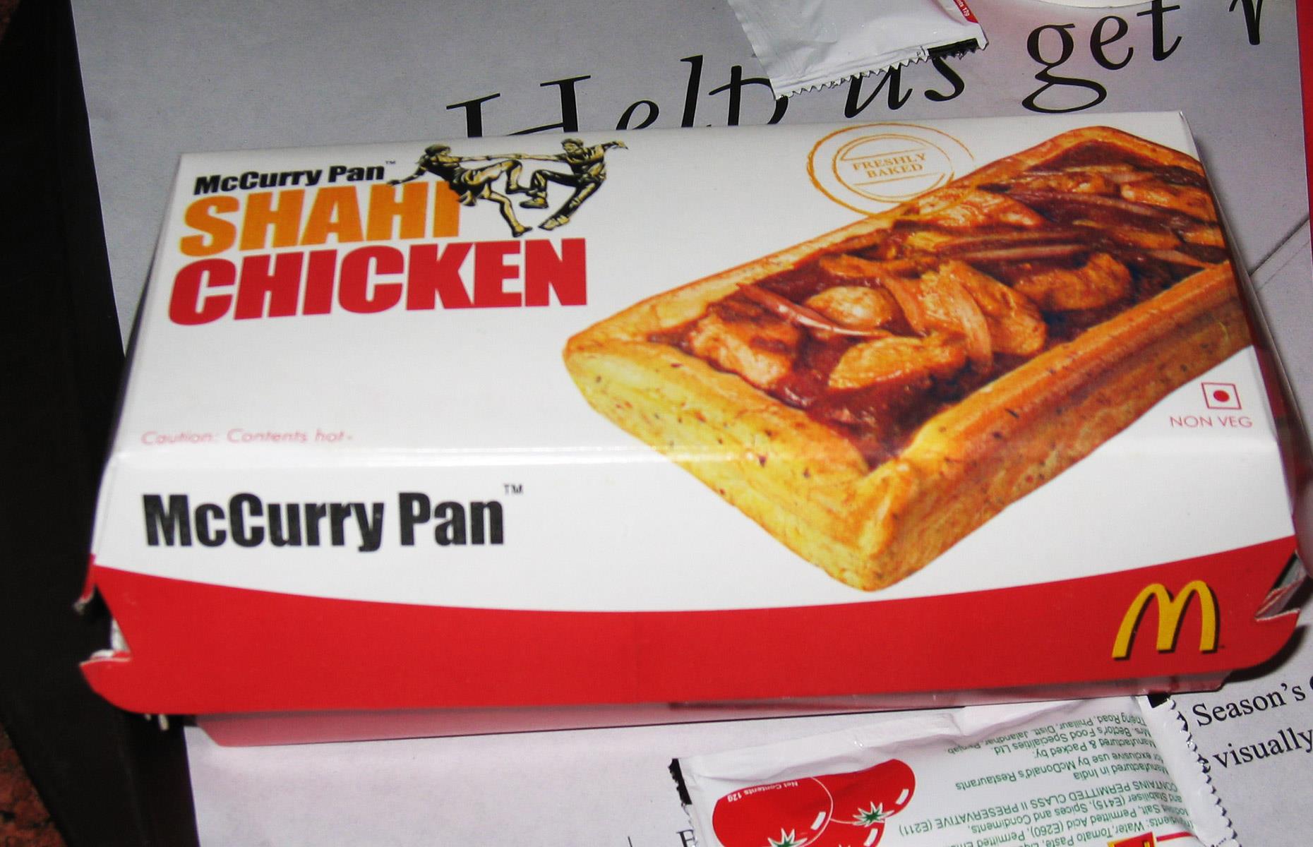 22. McCurry Pan, McDonald's, India