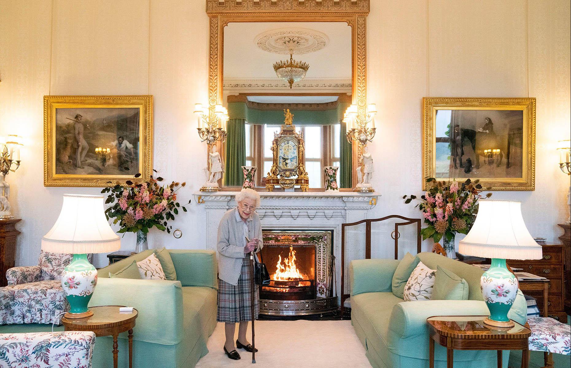 Seltener Blick in royale Rückzugsräume