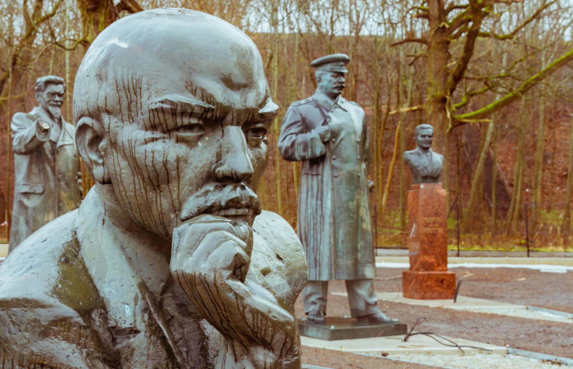 Soviet statue graveyards, Eastern Europe