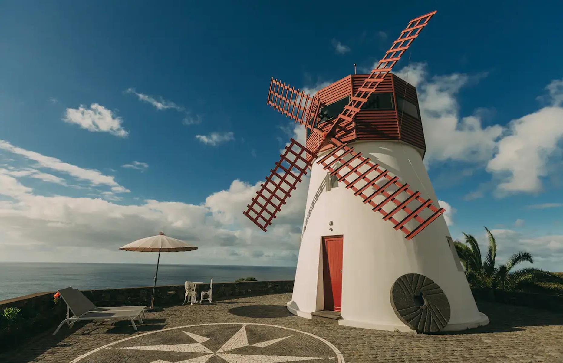 Flea Windmill, Ponta Delgada, Portugal