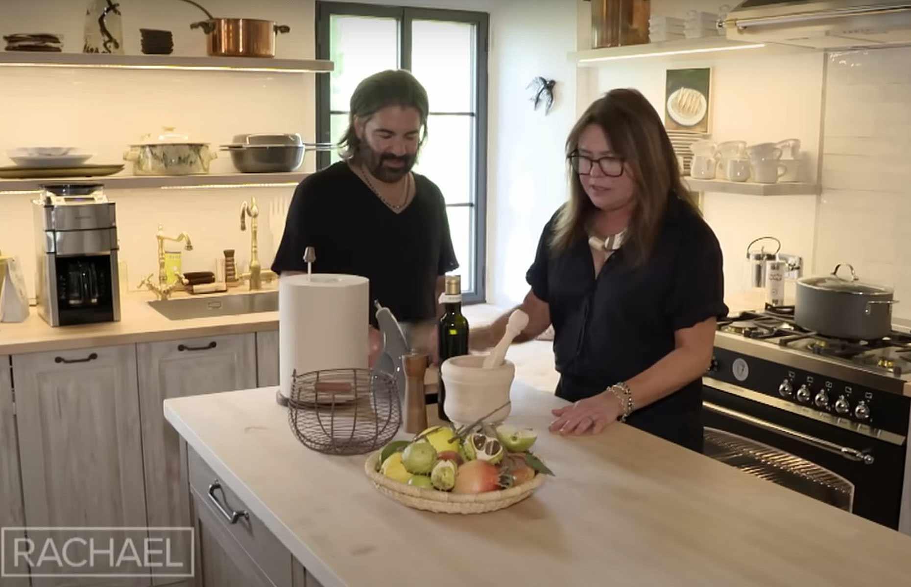 Rachael Ray's picturesque villa: cosy, intimate living spaces