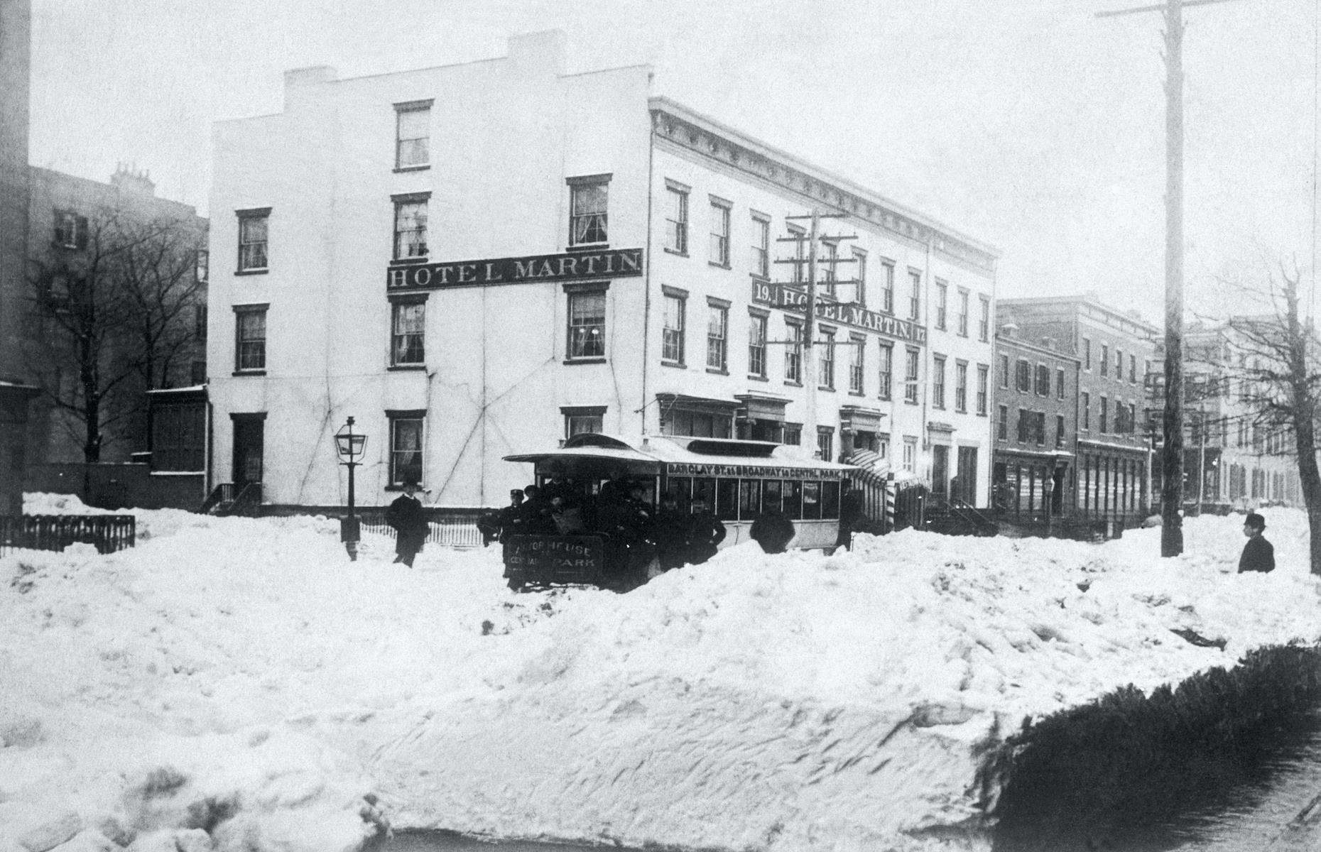 1888: Another unexpected blizzard, USA
