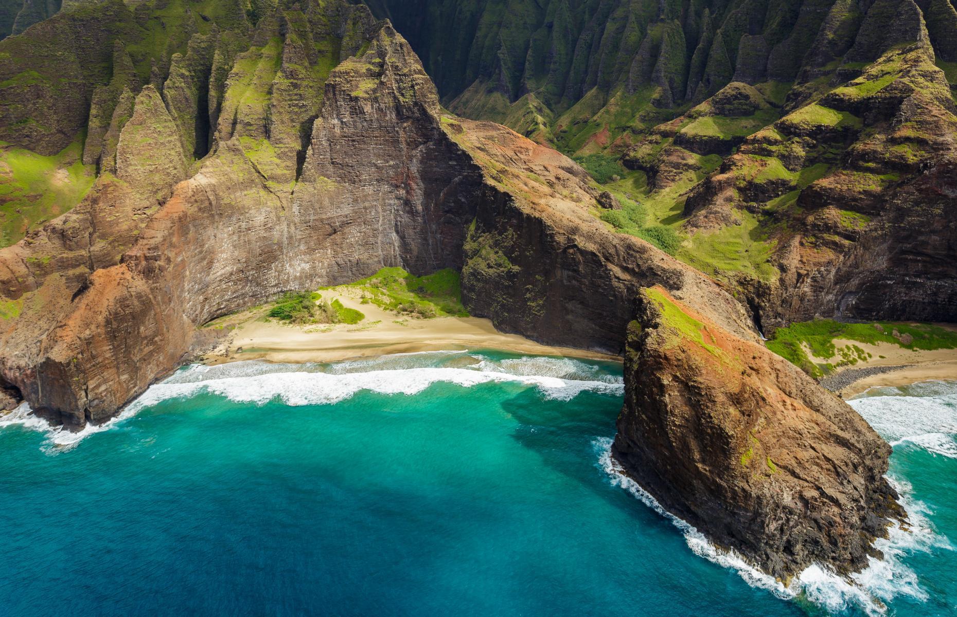 Honopu Beach, Kauai, Hawaii