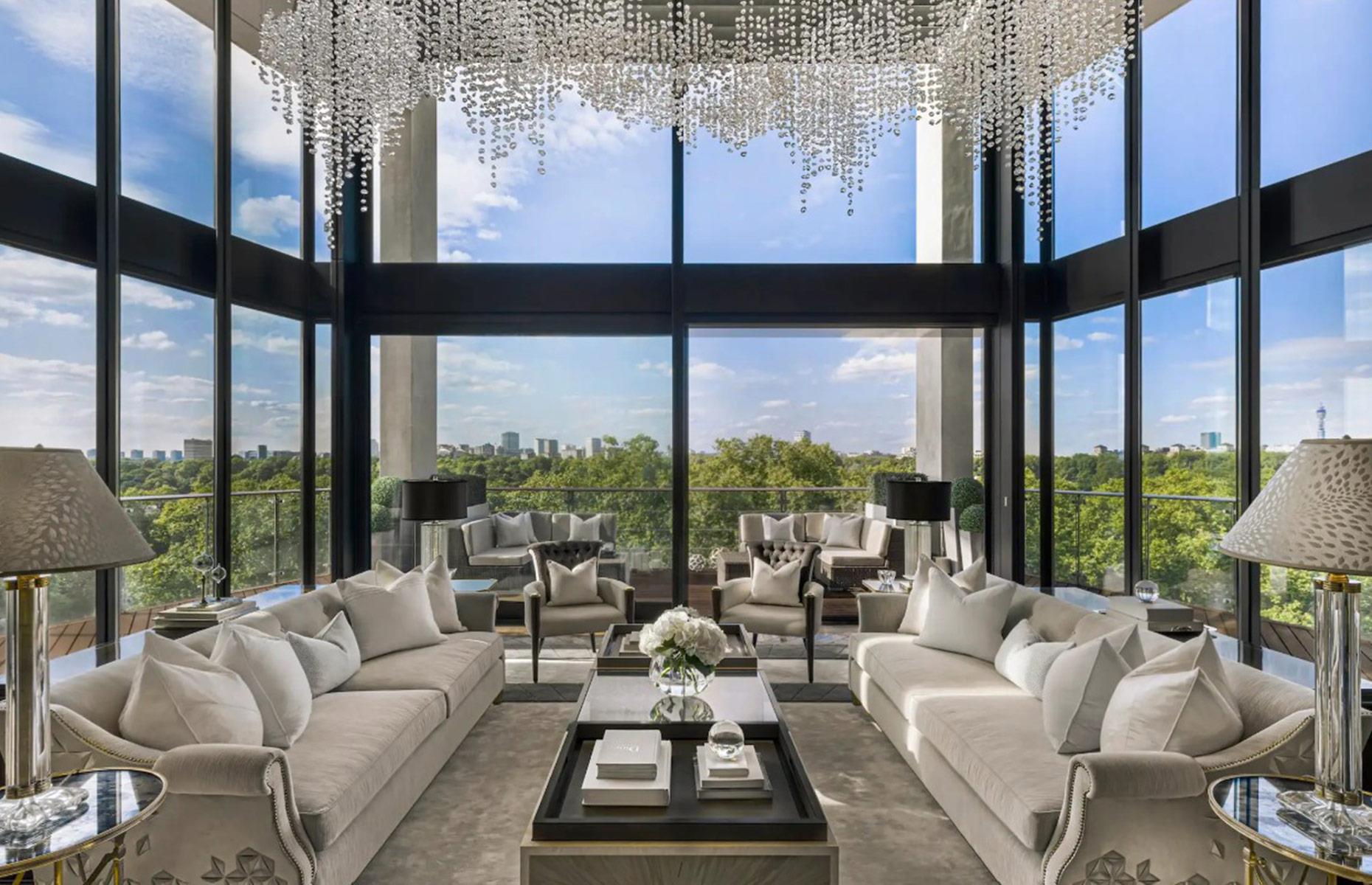 Palatial penthouses across the UK