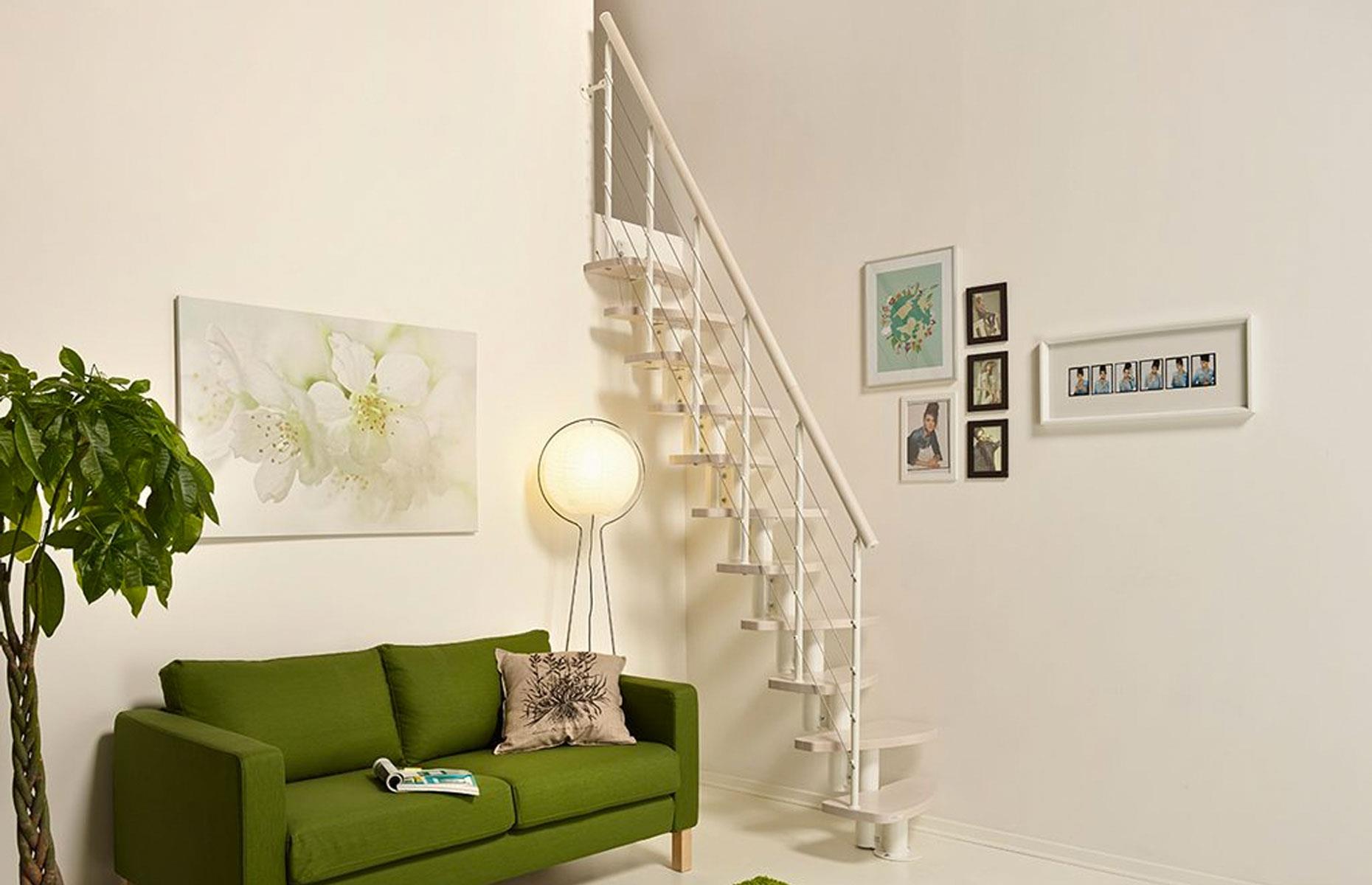 Space-saving staircase