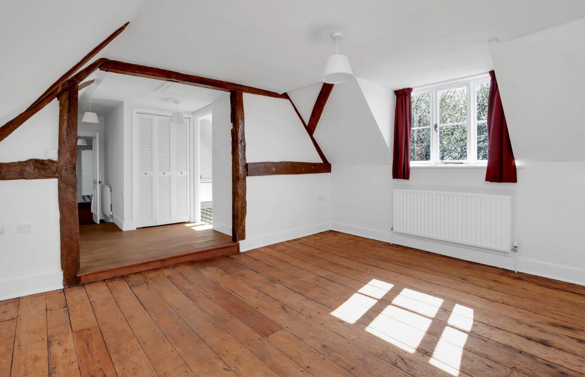 The master bedroom