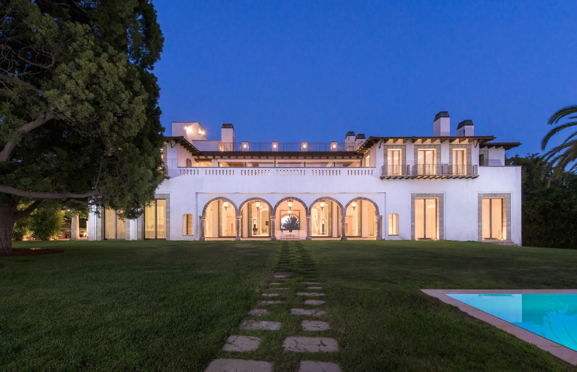 Mr Chow's opulent Holmby Hills mansion
