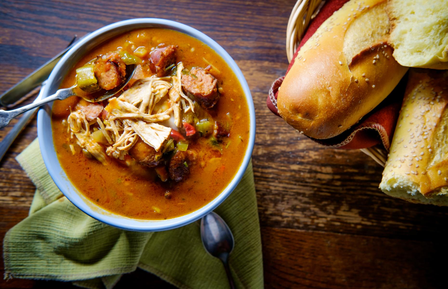 Louisiana: gumbo