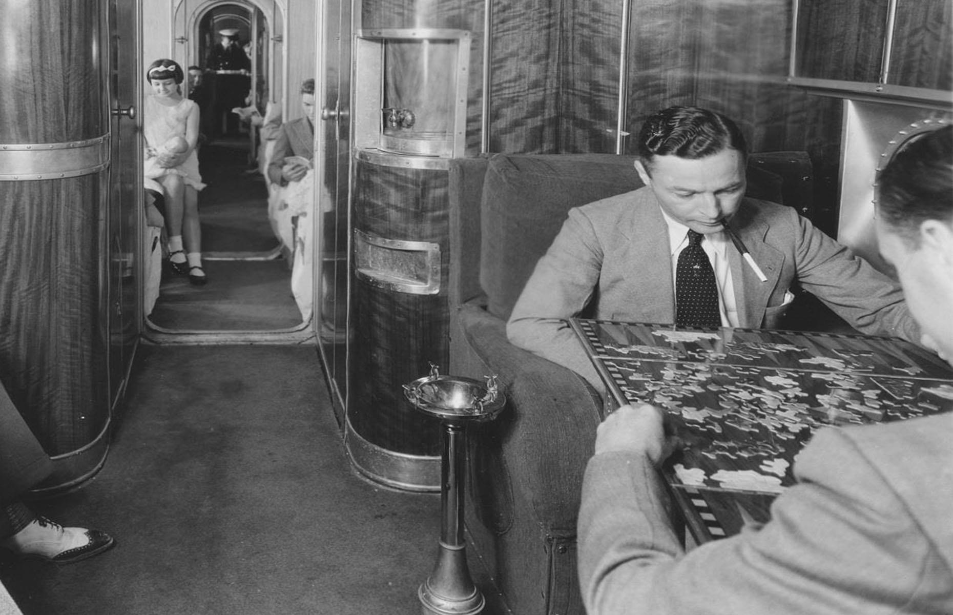 1940s: it wasn't cheap to fly aboard the Boeing 314
