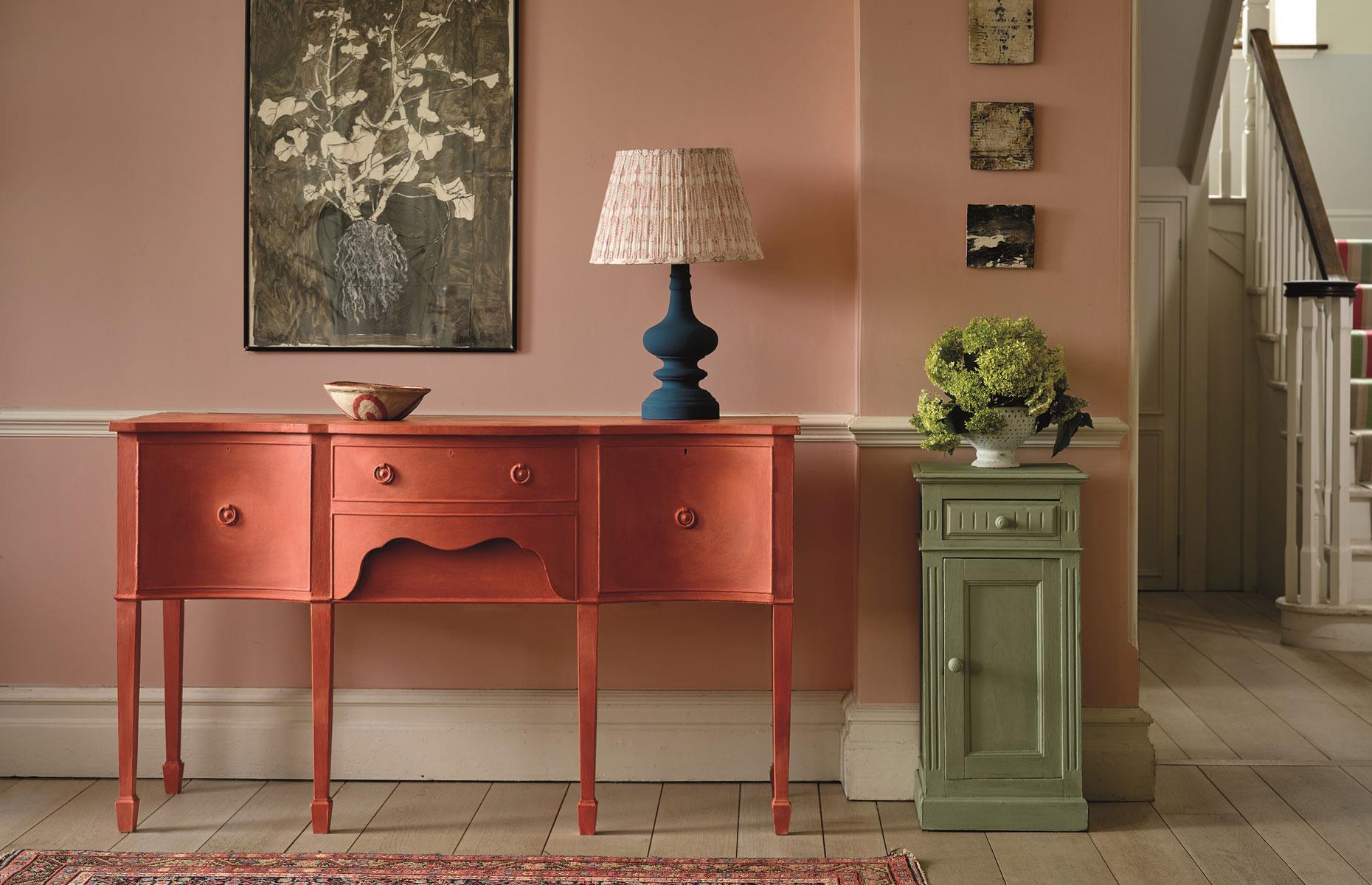 Chalk painted furniture 