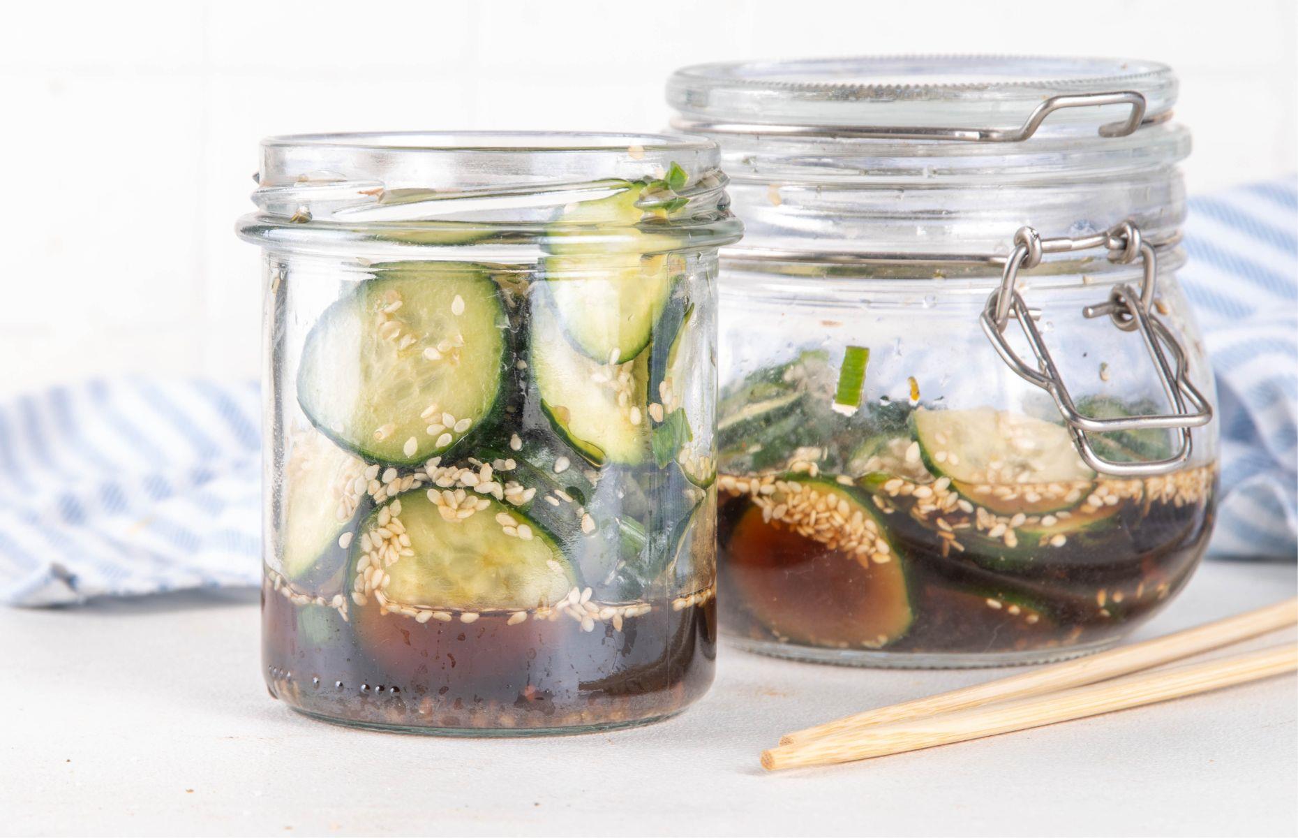 8. Cucumber salad  