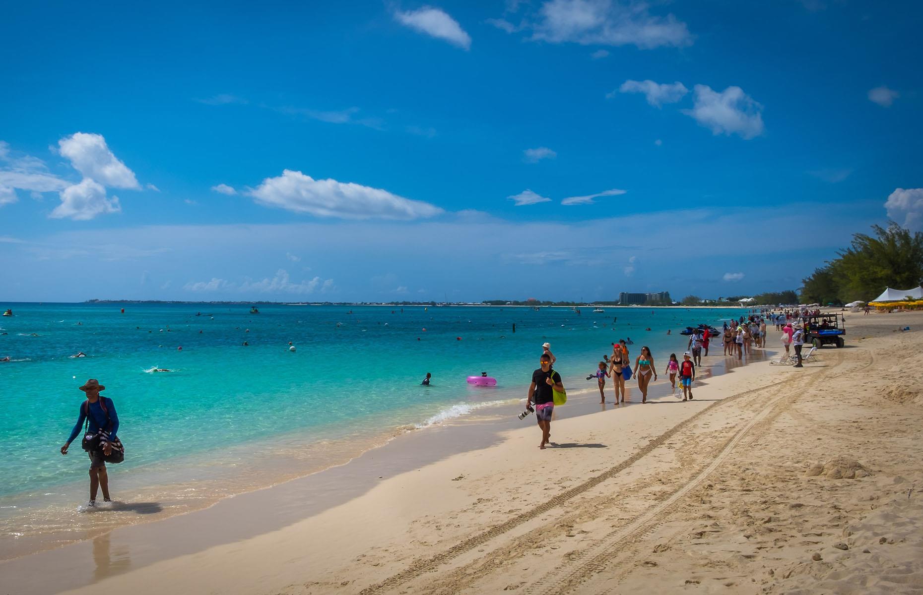 Swap: Seven Mile Beach, Cayman Islands