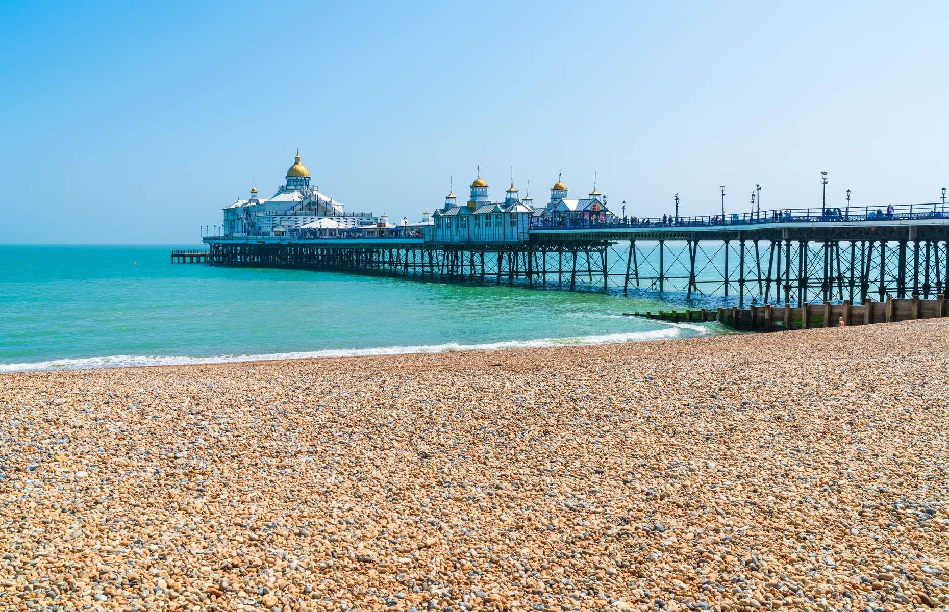The sunniest spot is Eastbourne