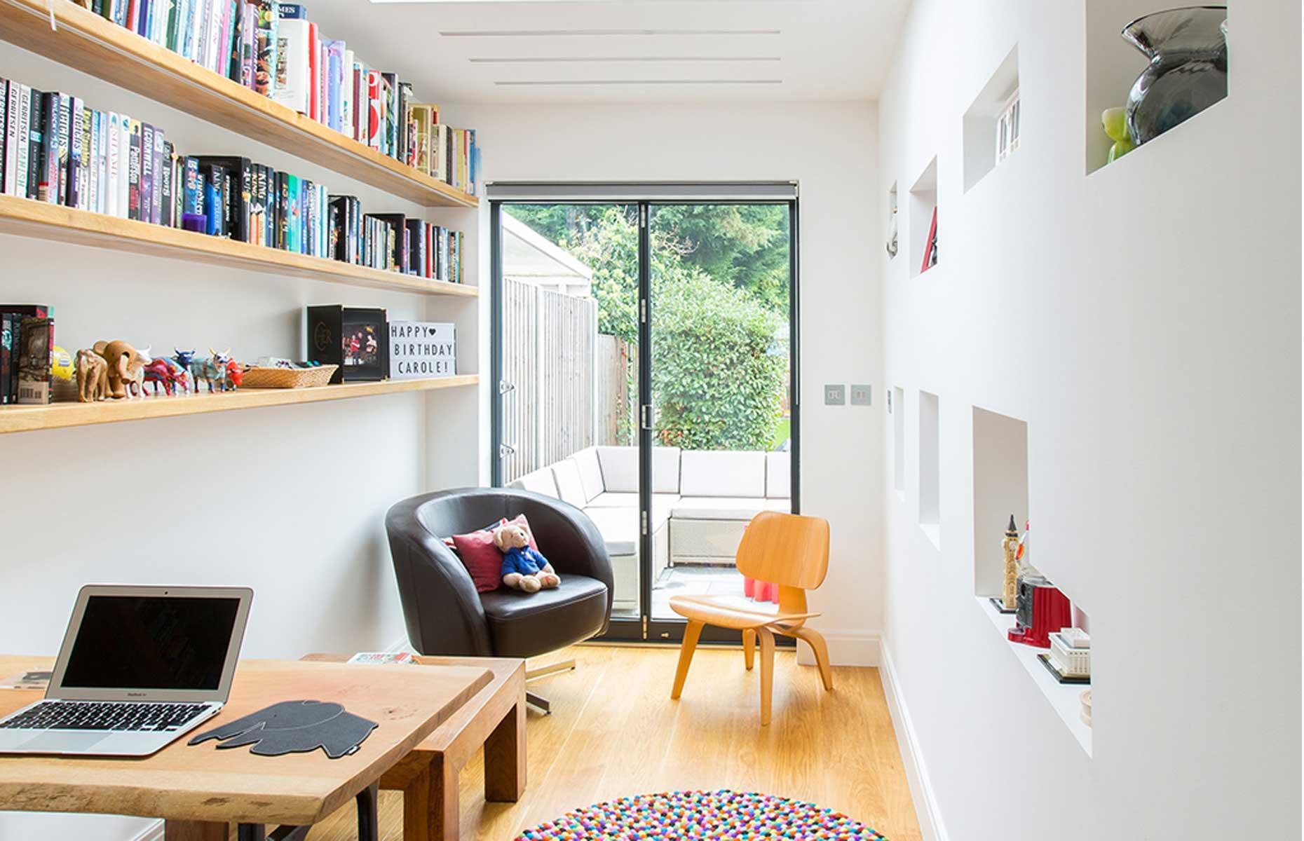 Office and playroom