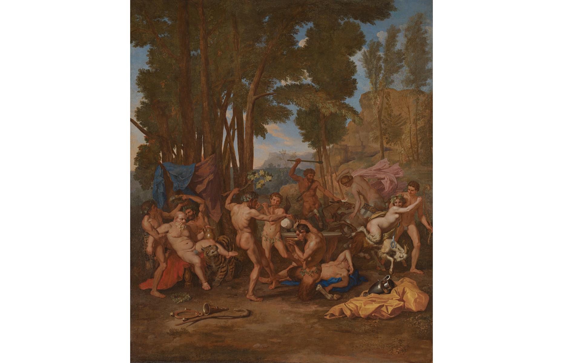 Nicolas Poussin's The Triumph of Silenus