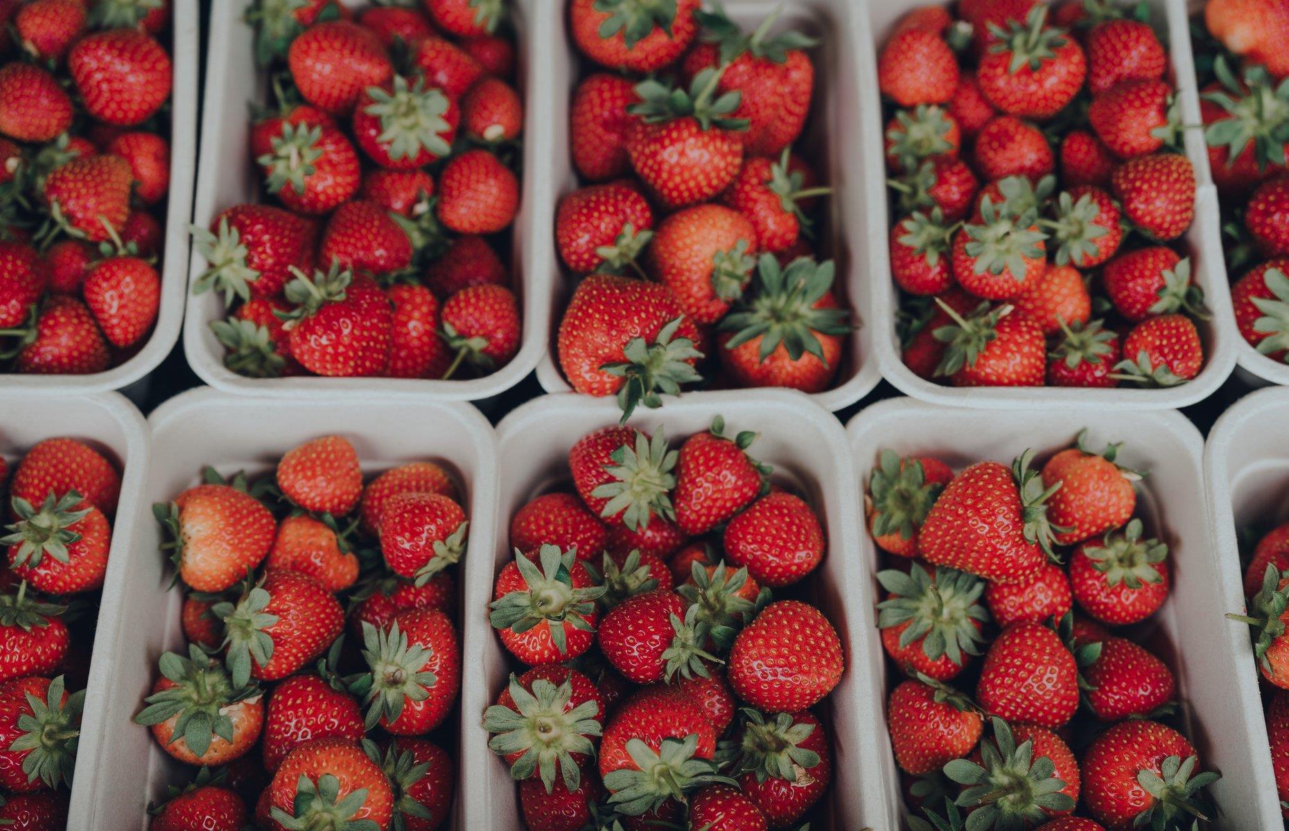 Summer makes burger and strawberry sales soar
