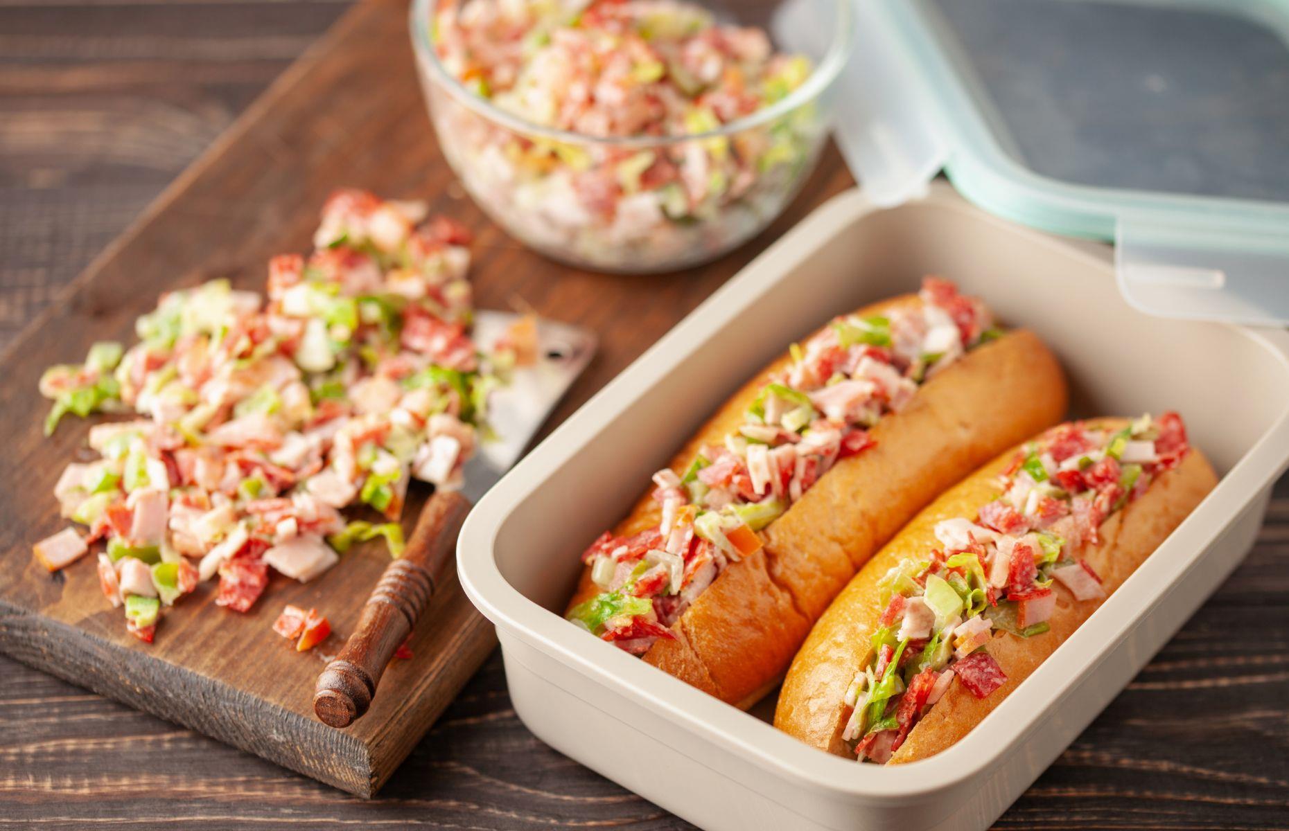 9. Chopped sandwich